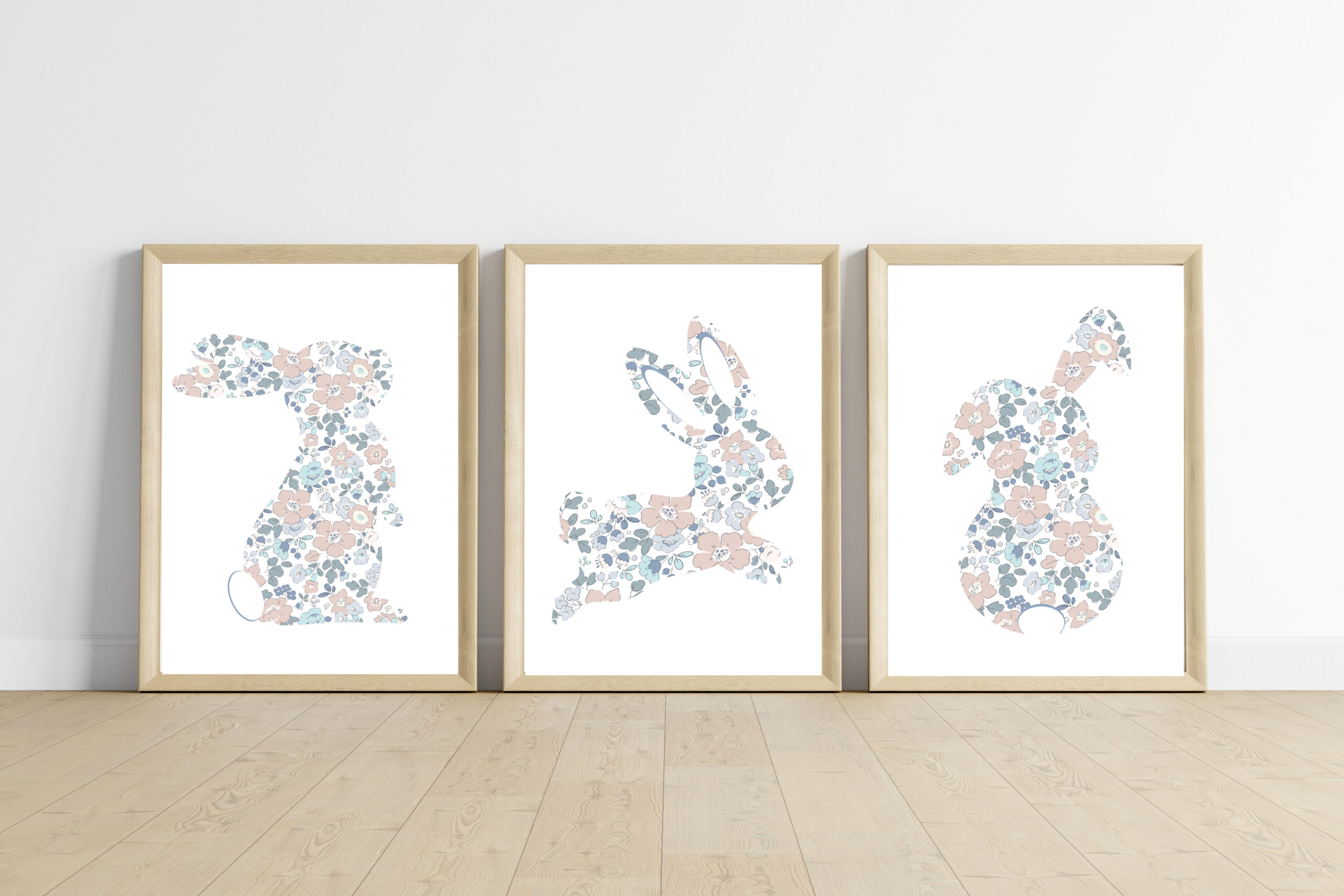 Affiches Prénom - Lapin Liberty