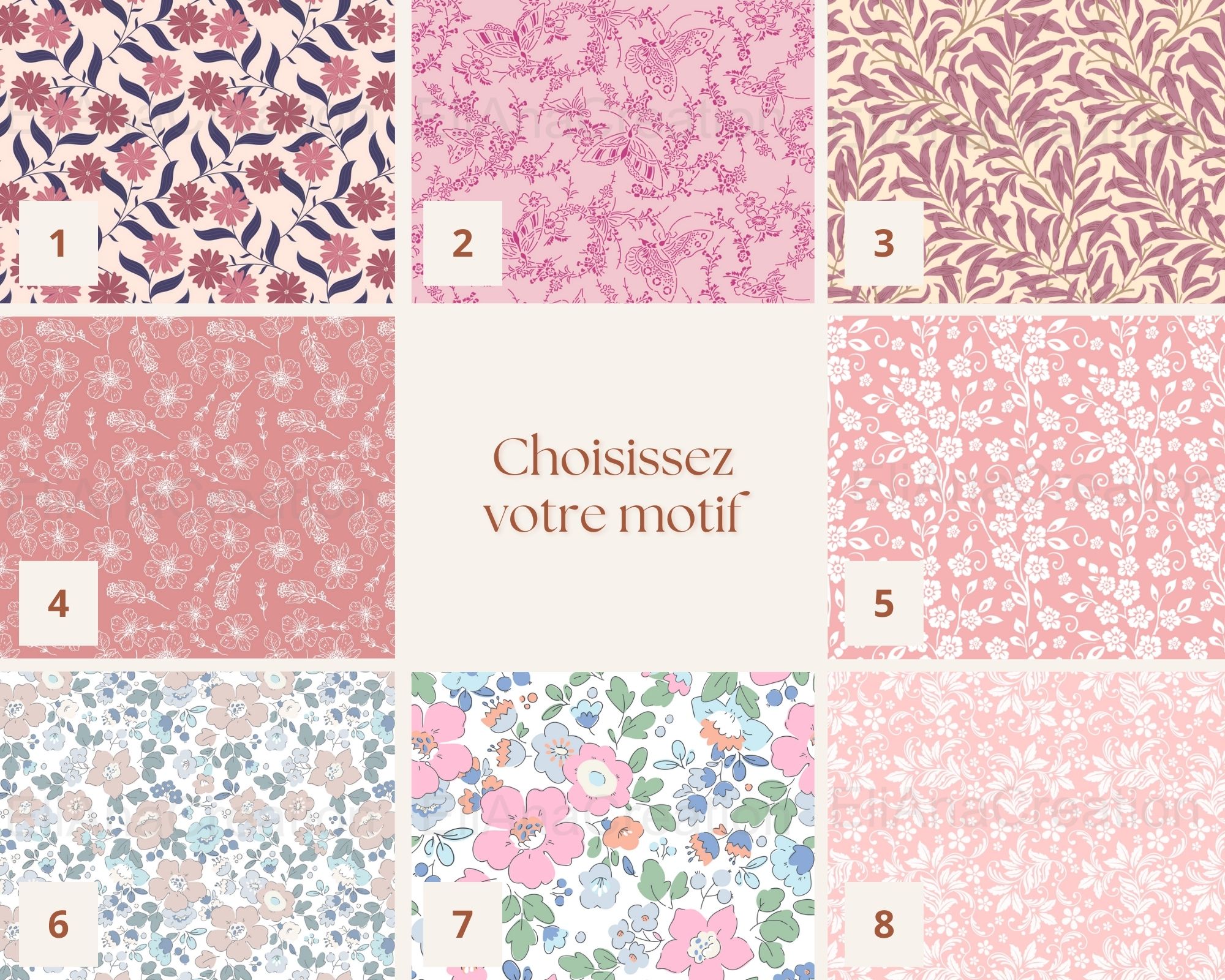 Affiche Prénom - Liberty