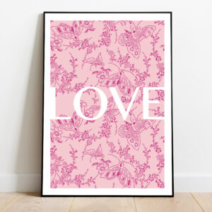 Affiche décorative - en Liberty