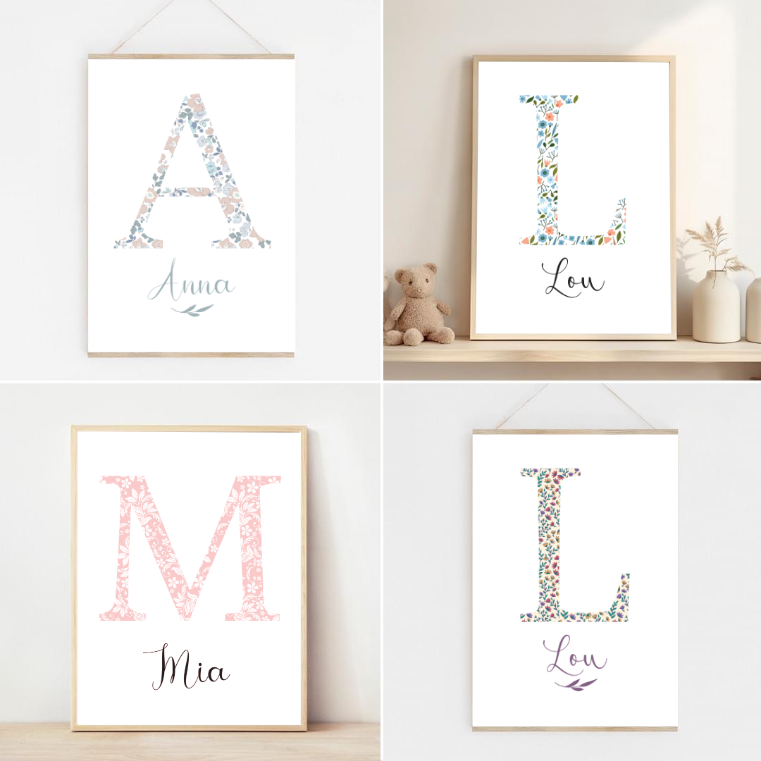 Affiche Prénom - Liberty