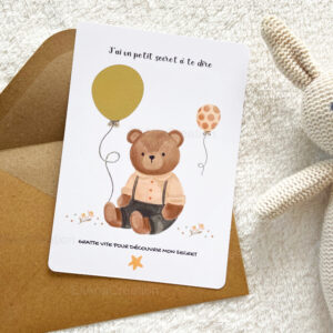 Cartes à gratter animaux