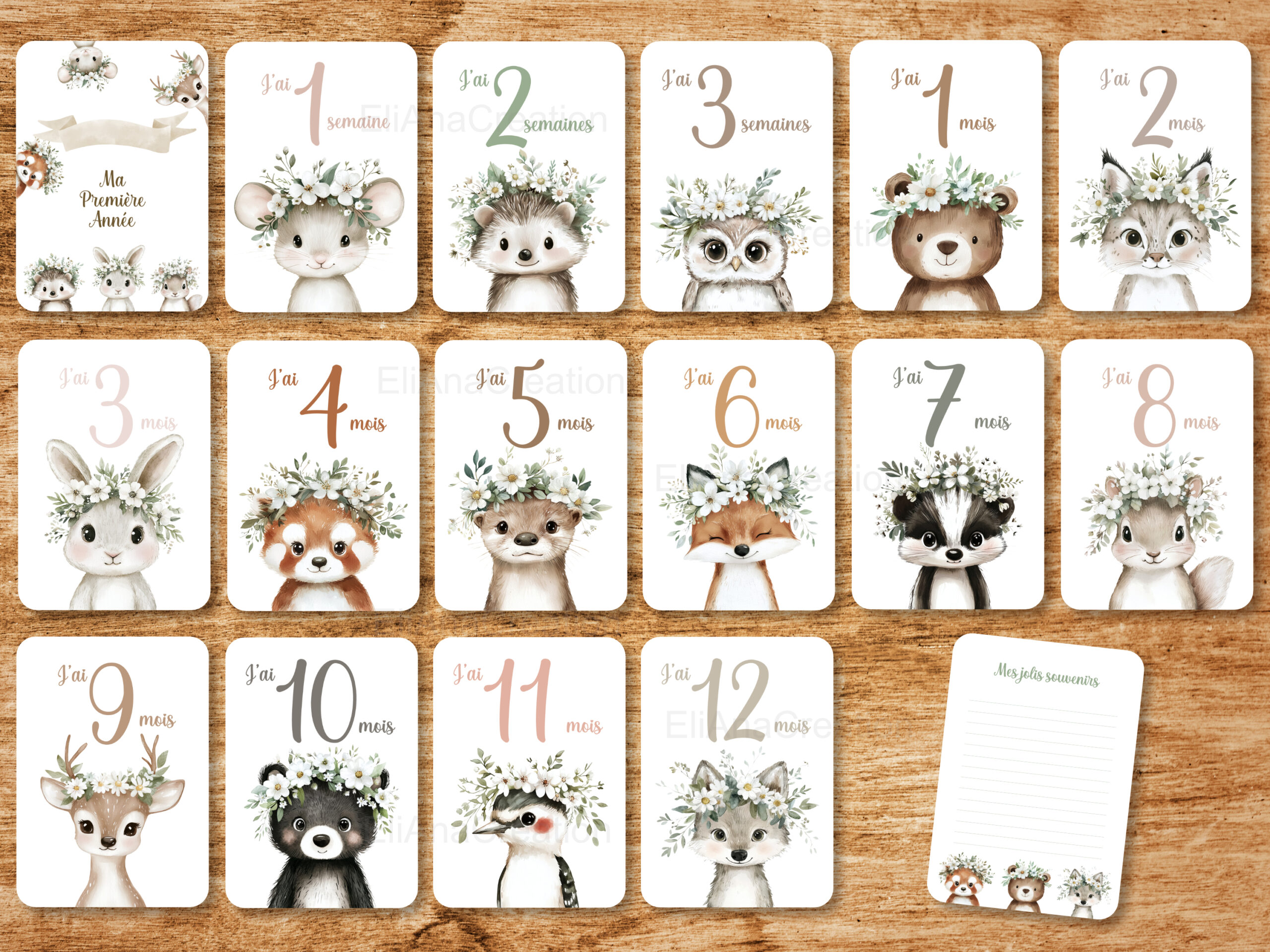 Cartes-étapes-animaux-printemps