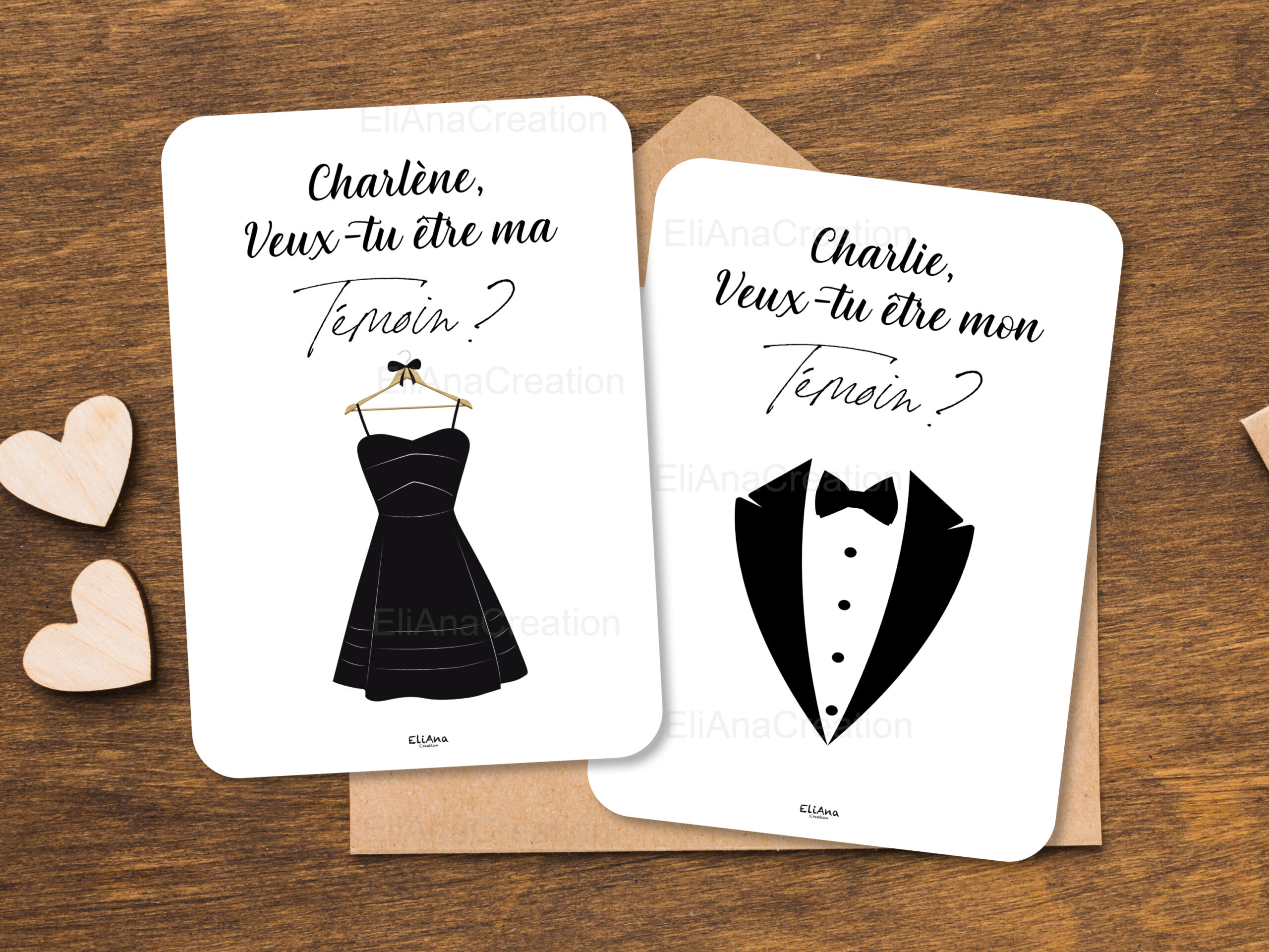 Carte demande Témoin