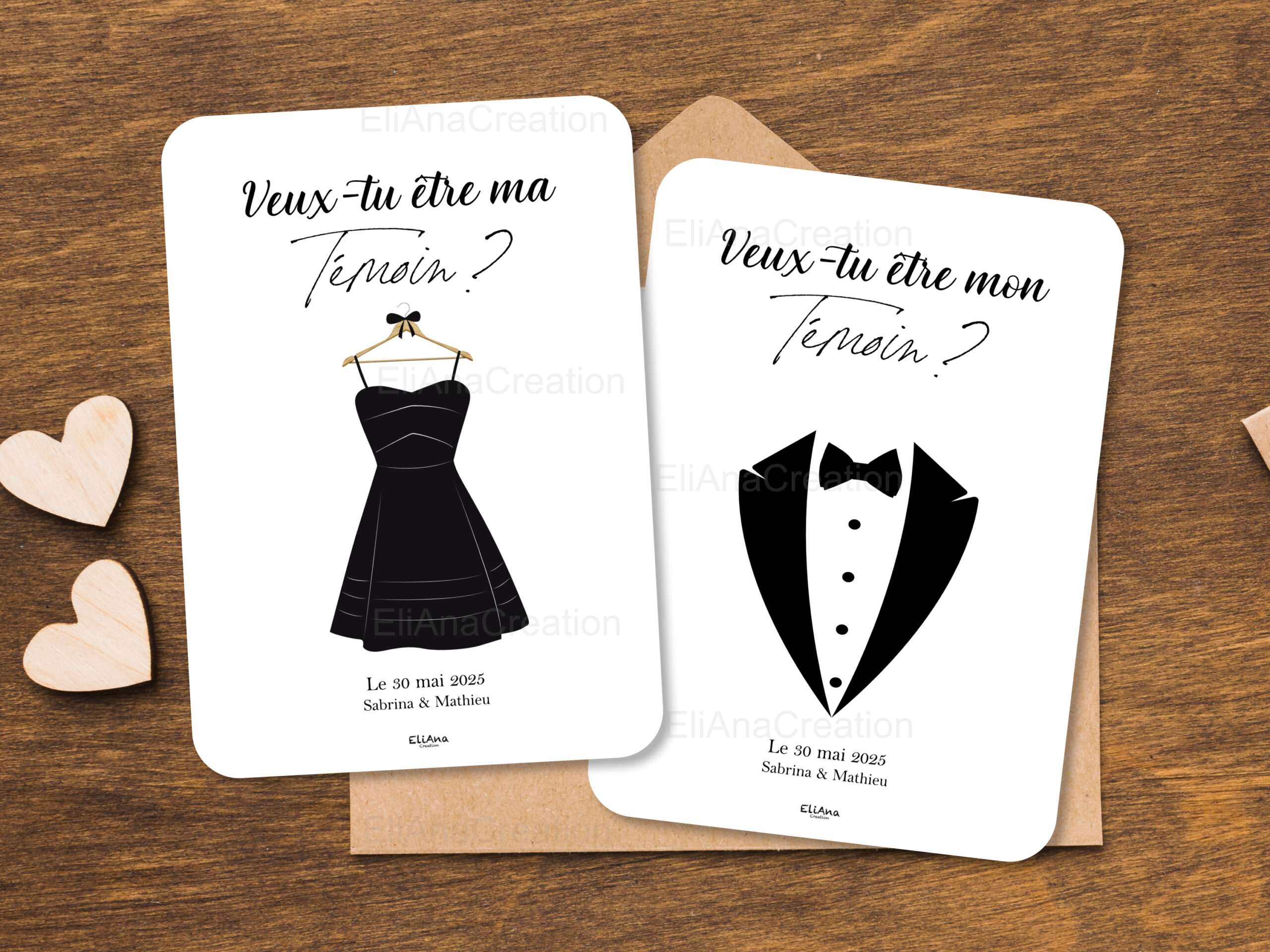 Carte demande Témoin