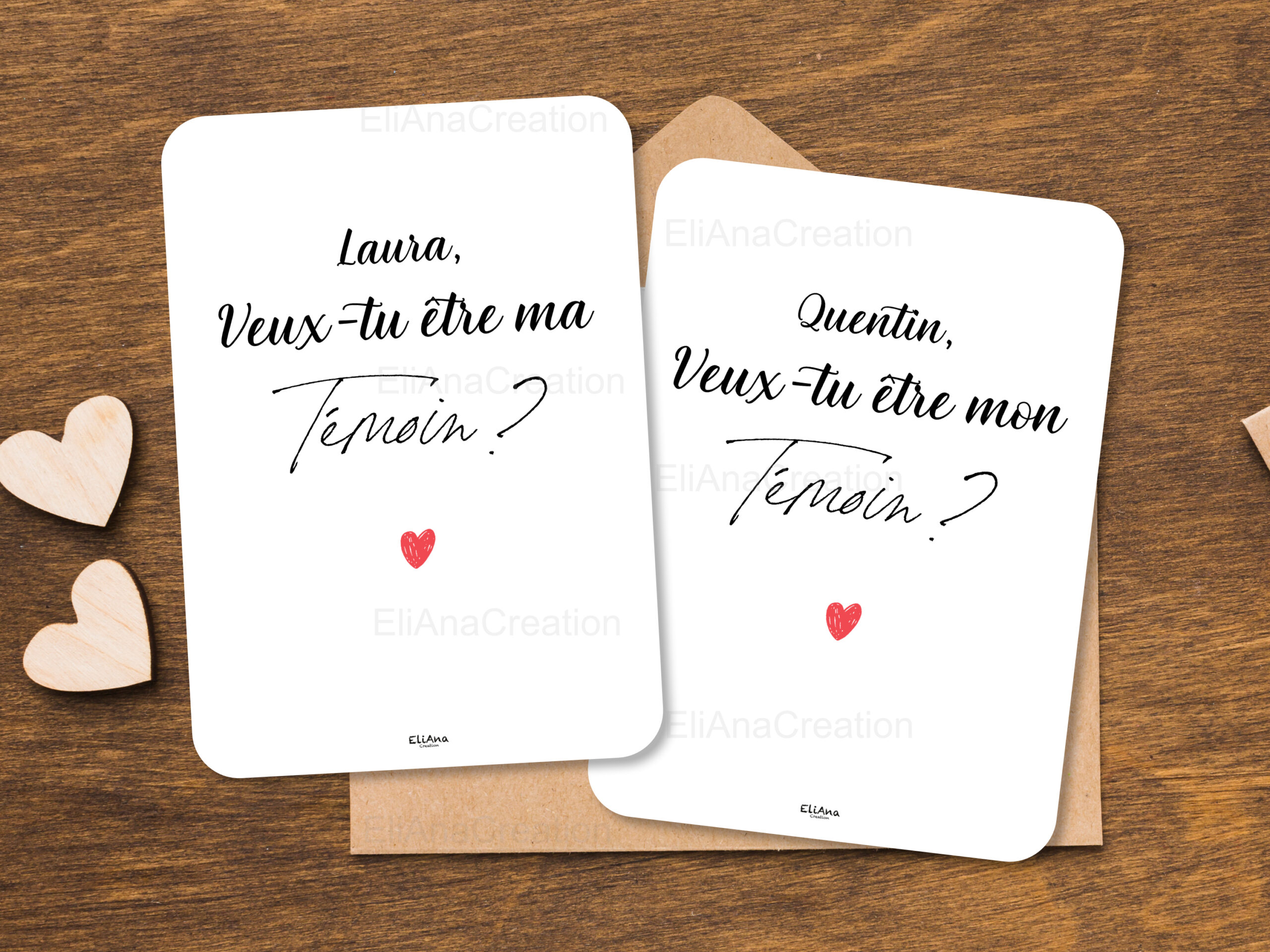 Carte demande Témoin