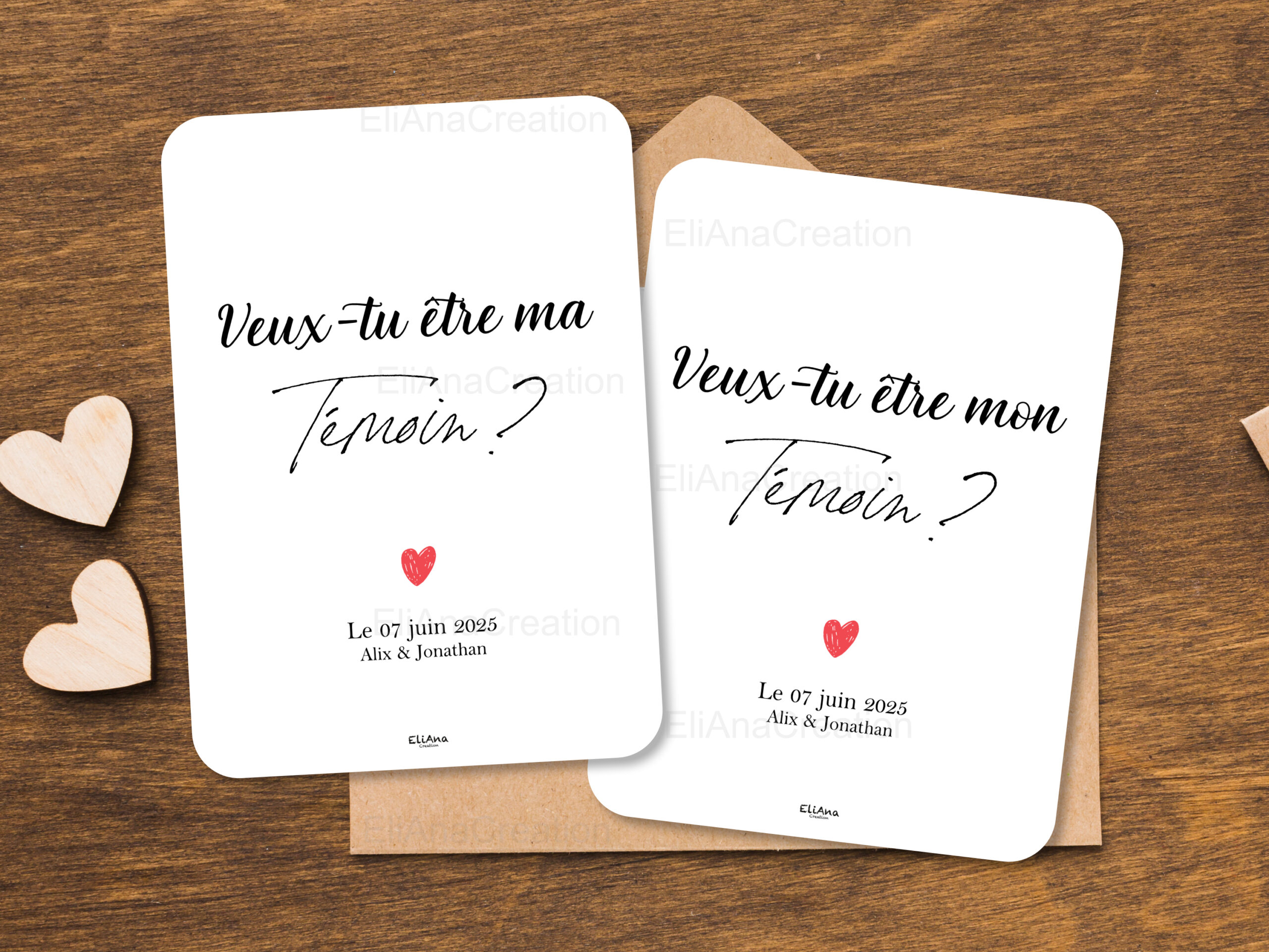 Carte demande Témoin