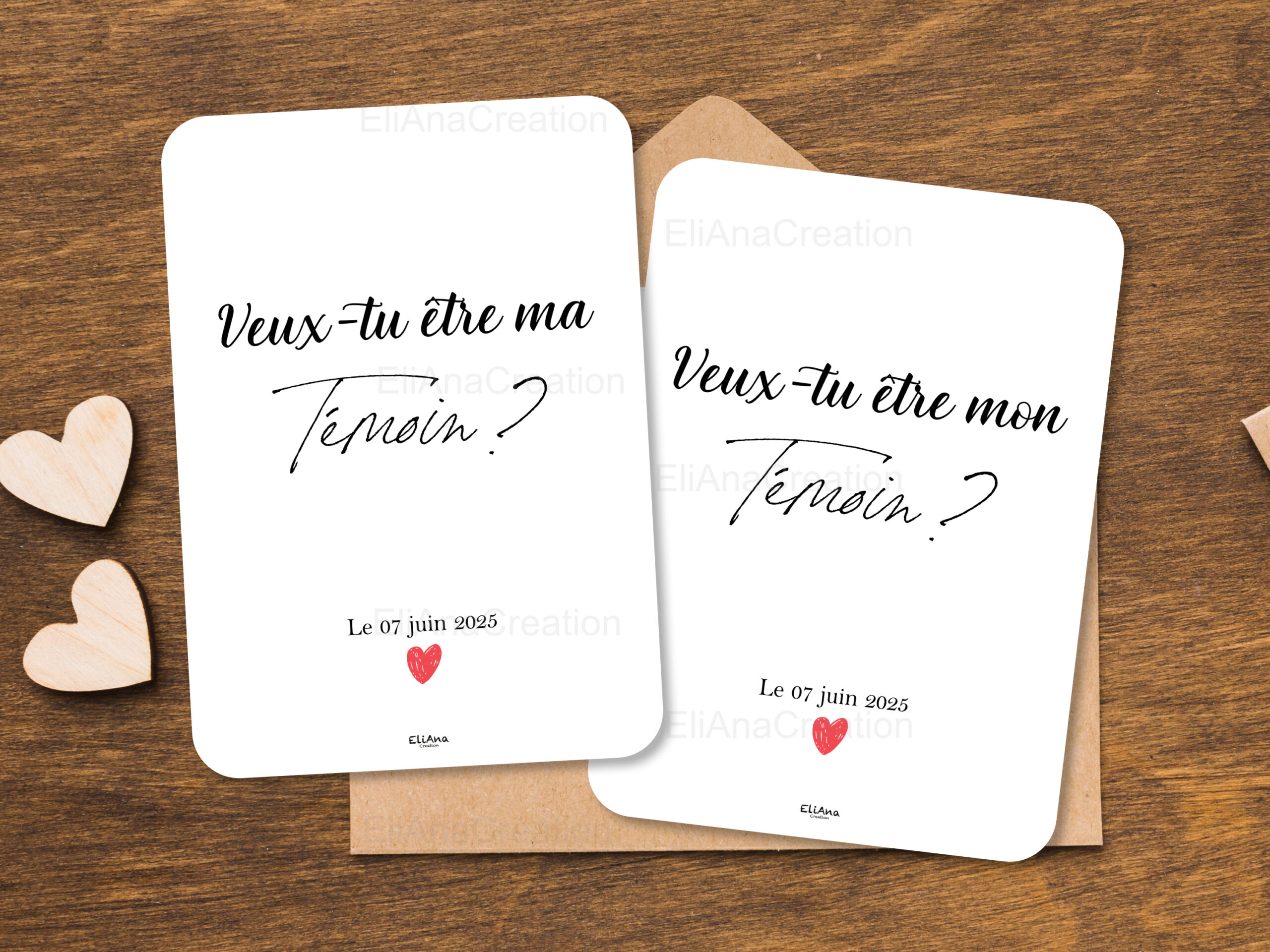 Carte demande Témoin