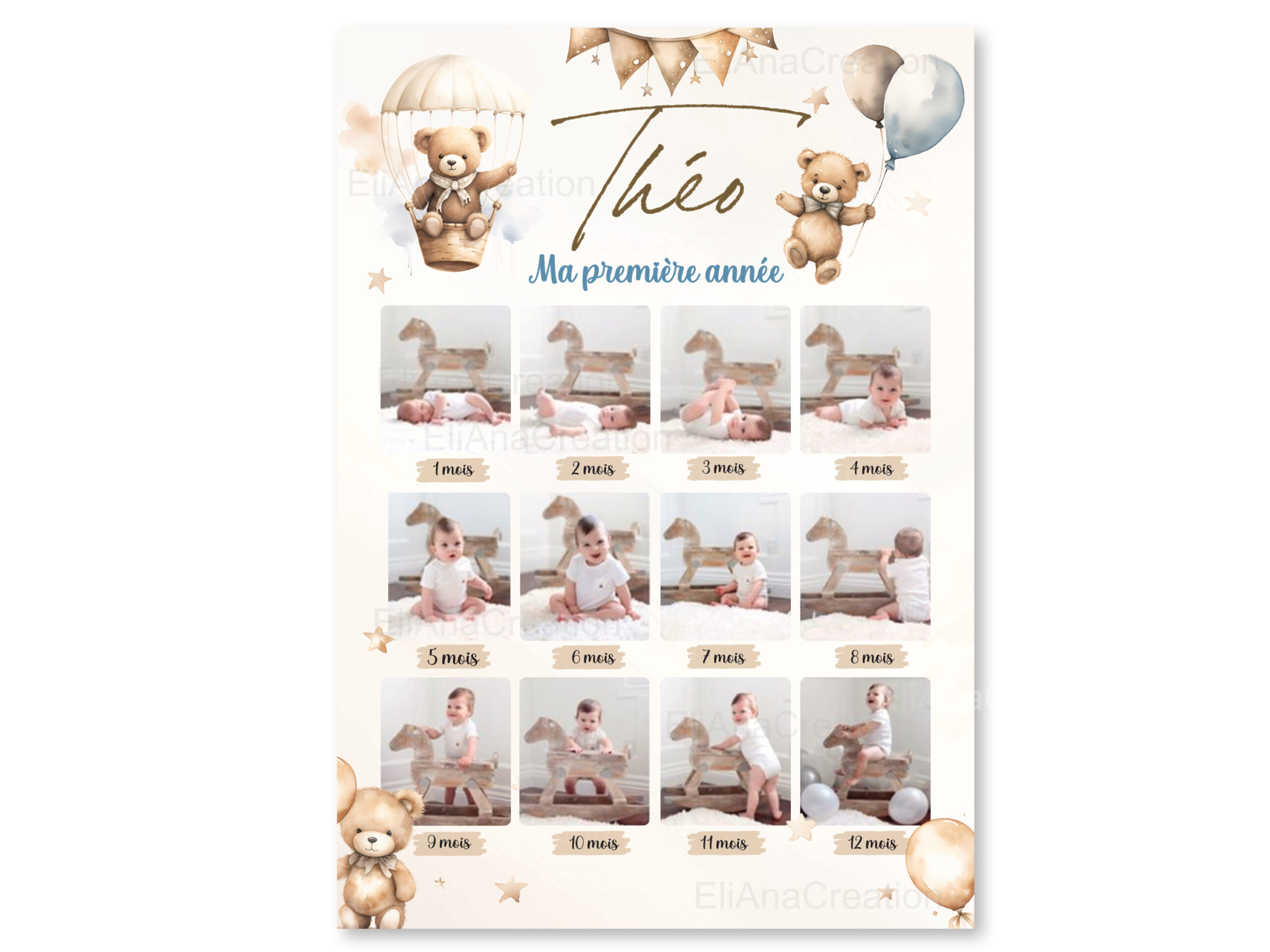 Affiche Ma Première Année Ourson