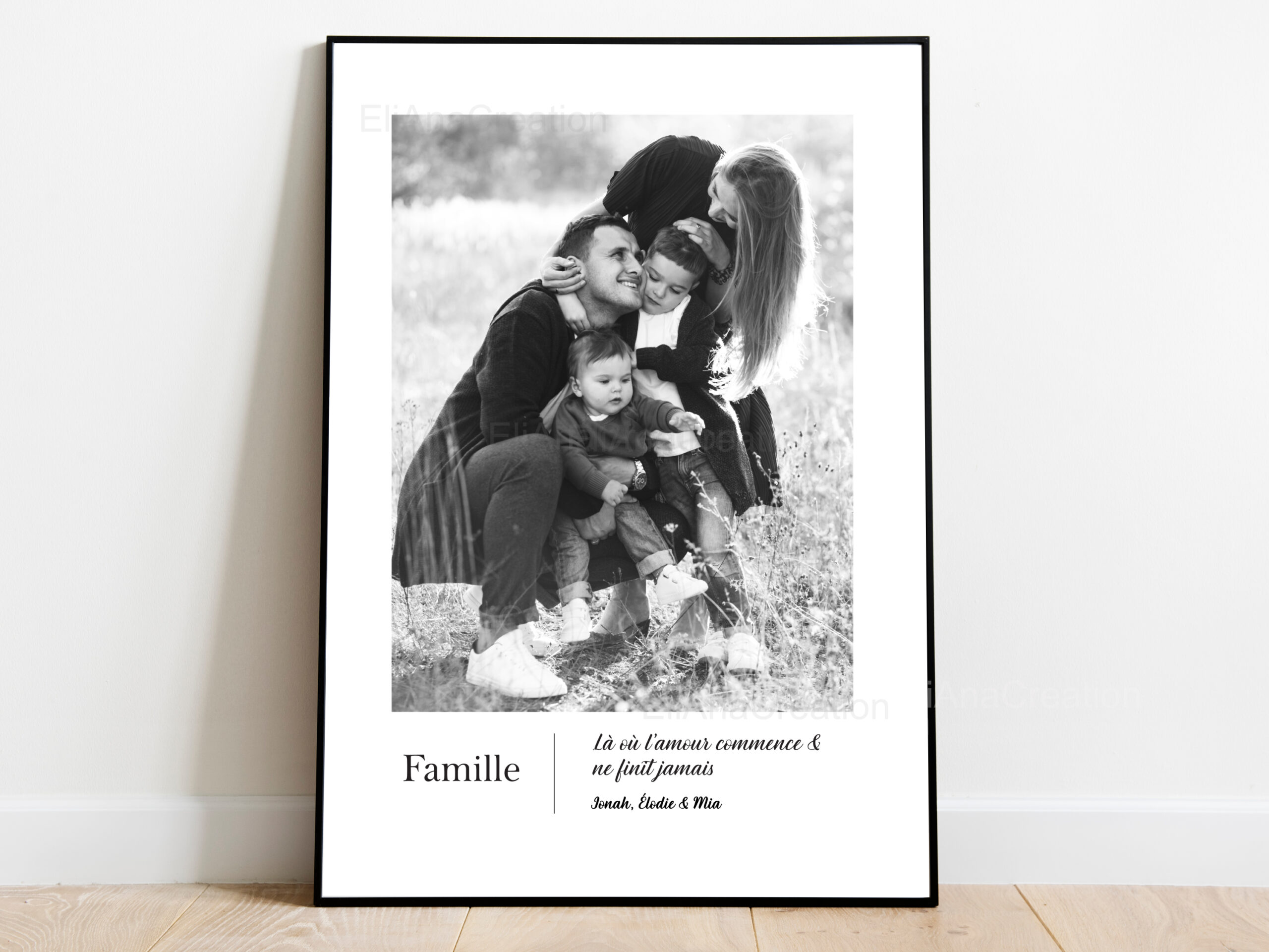 Affiche - Définition Famille