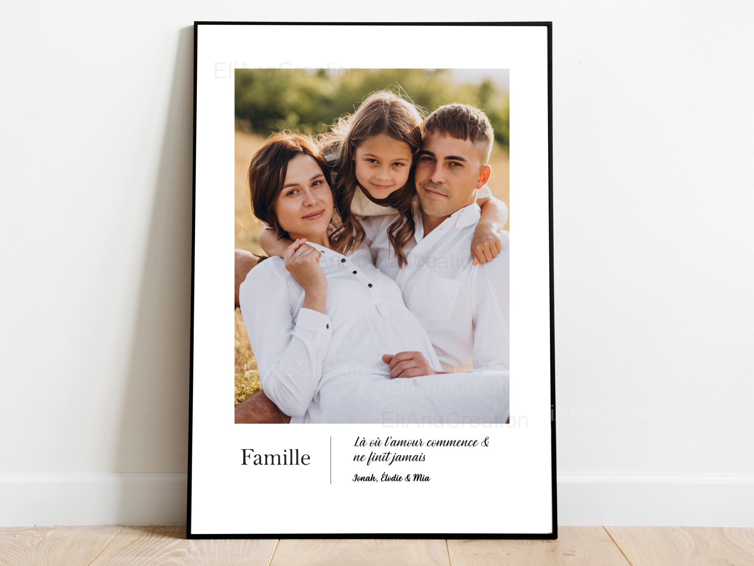 Affiche - Définition Famille