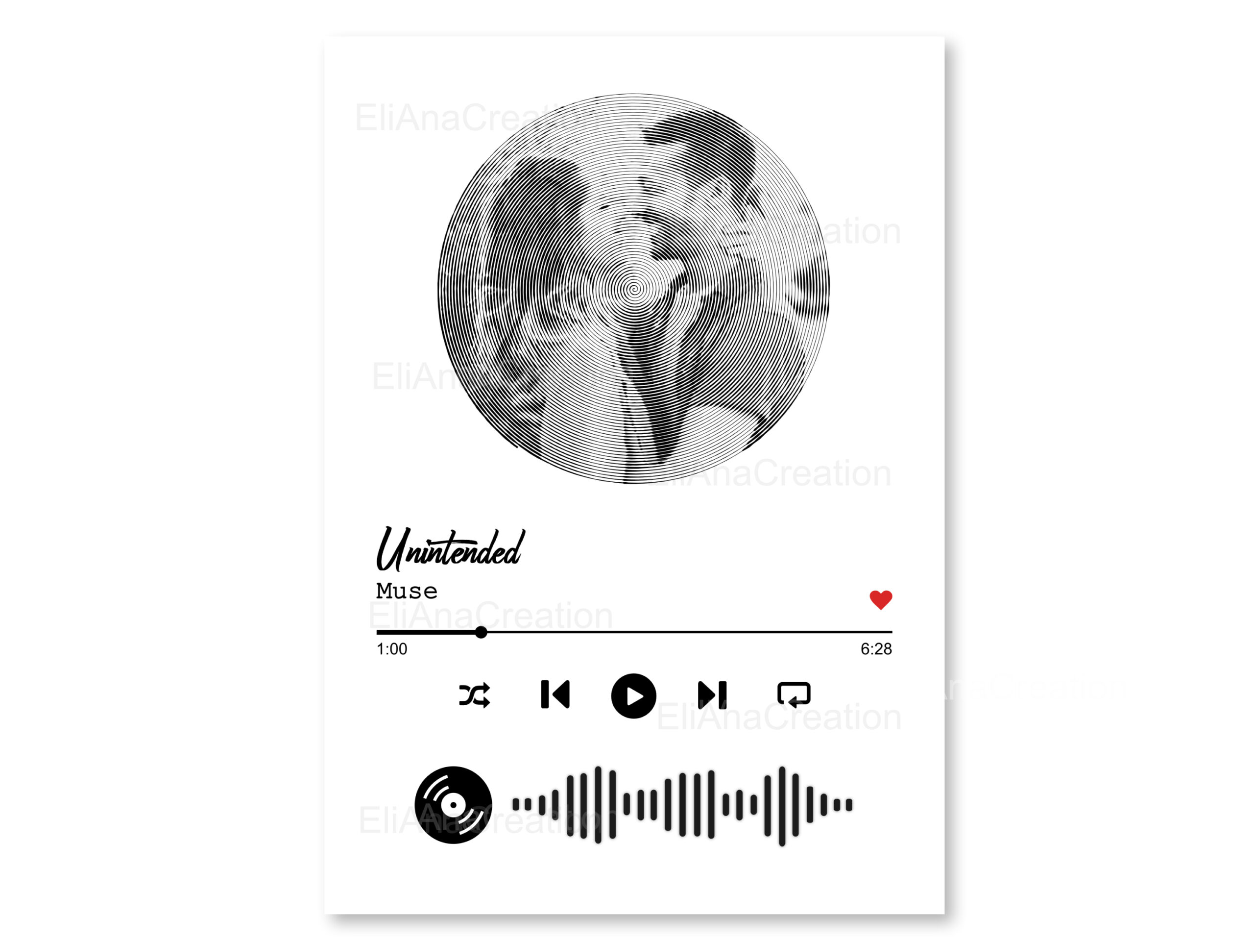 Affiche Couple - Notre chanson