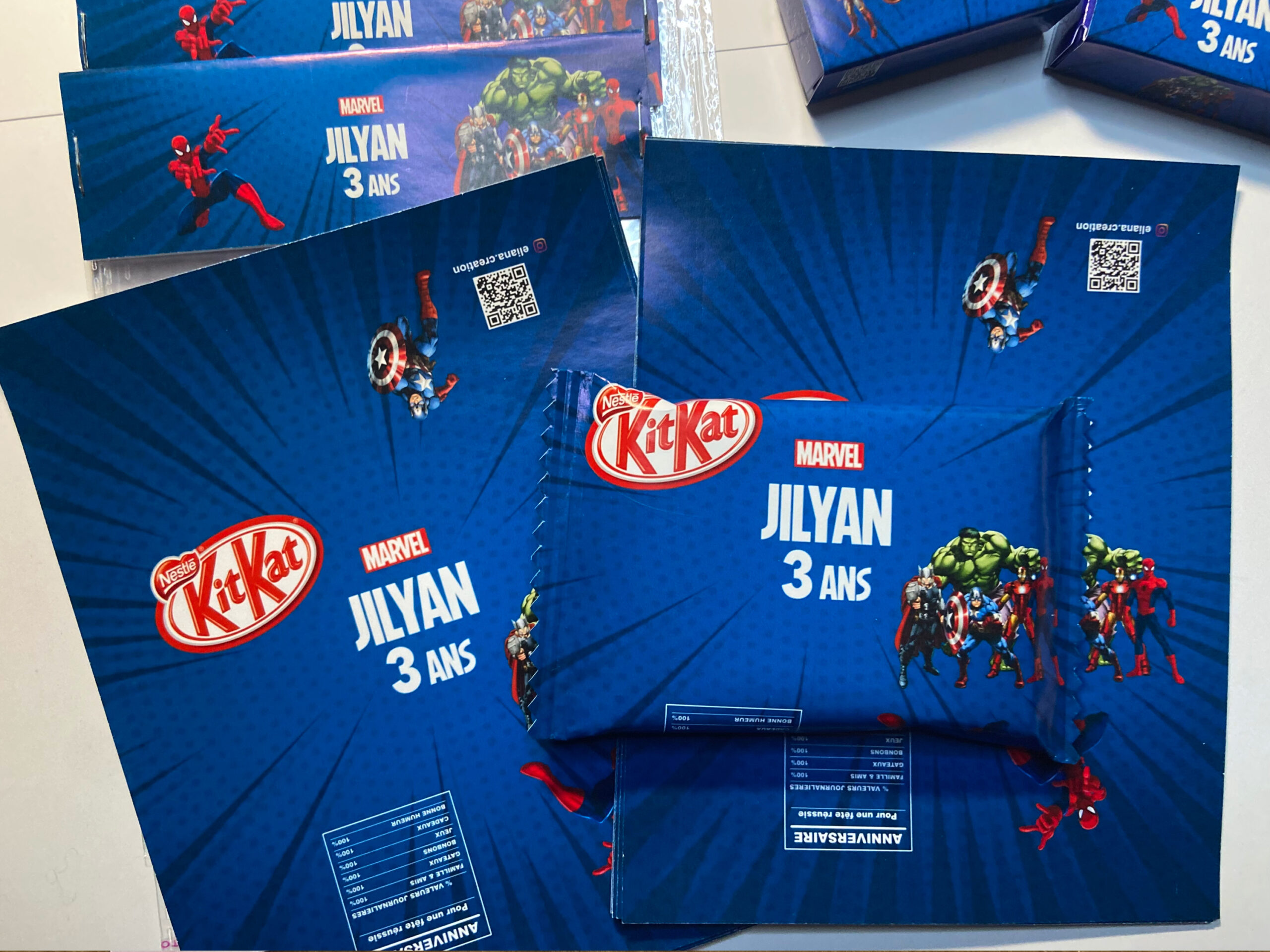 Confiseries - Thème Super-Héros Marvel