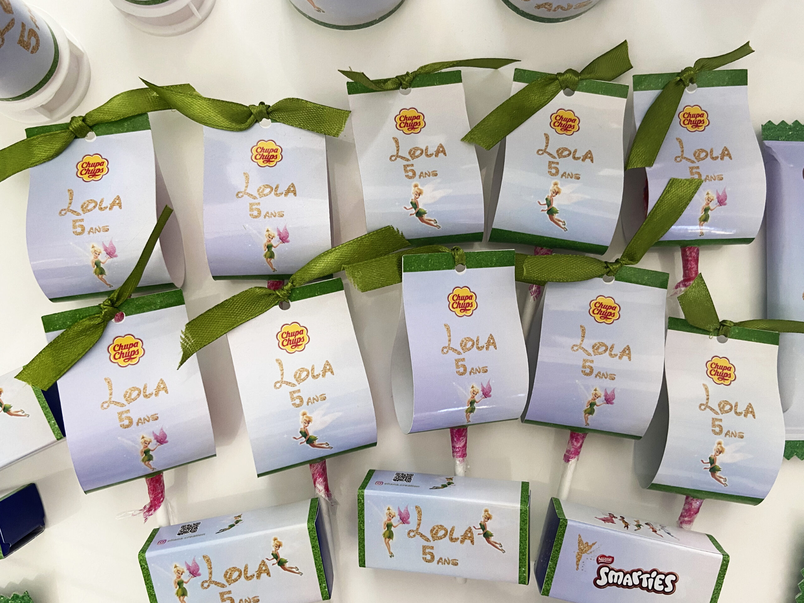 Confiseries - Thème Fée Clochette