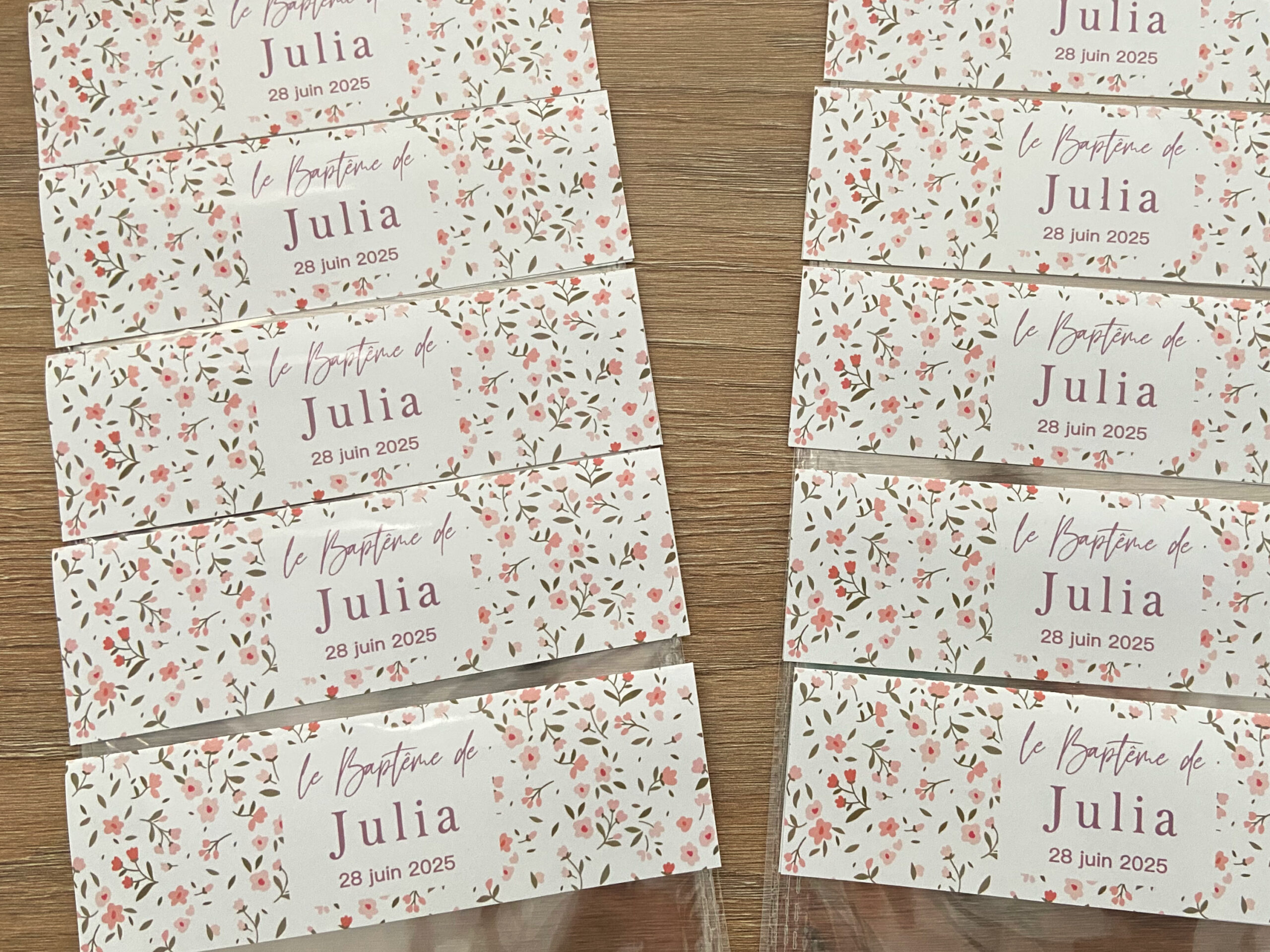 Confiseries - Thème Fleurs rose