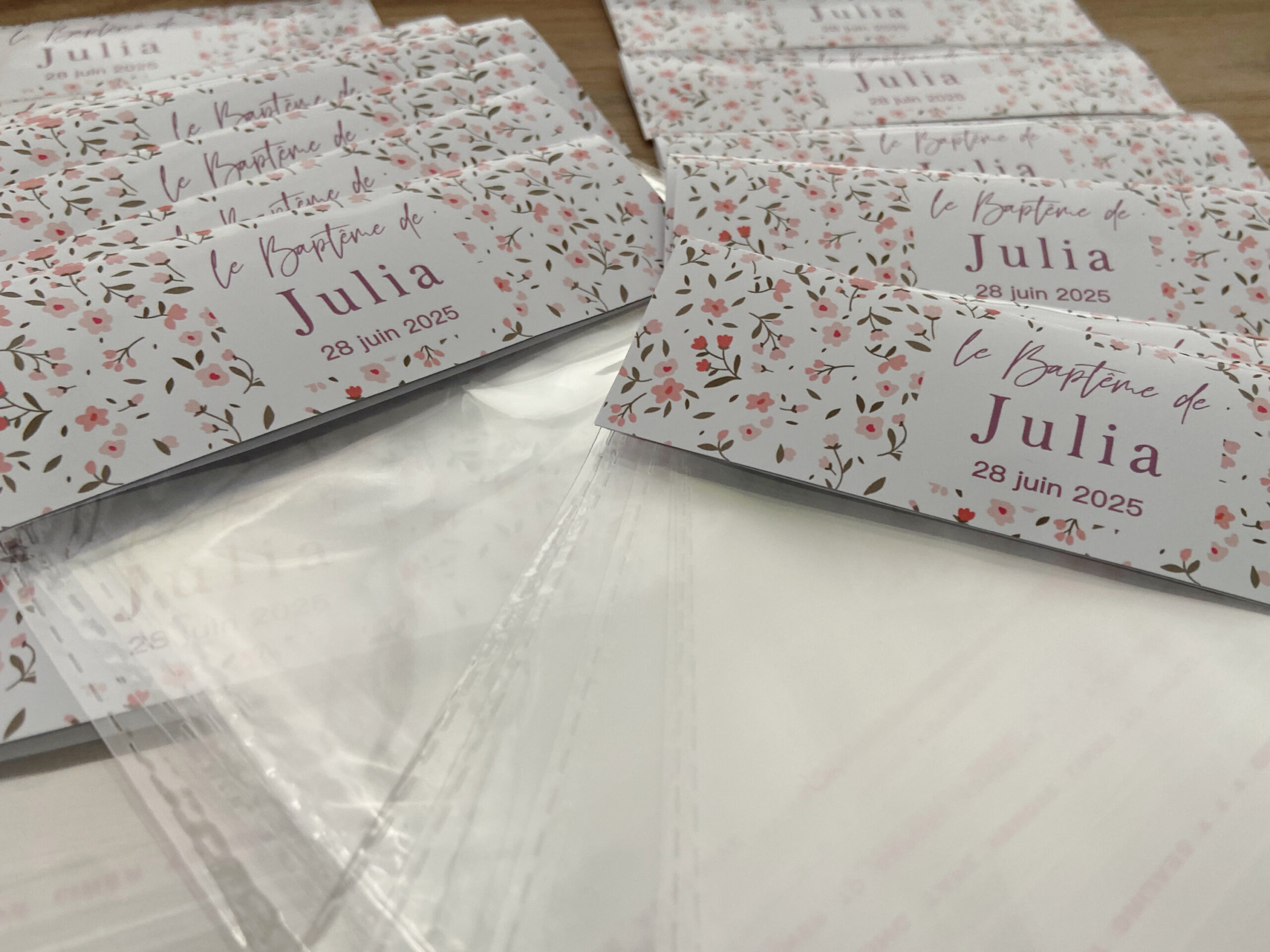 Confiseries - Thème Fleurs rose