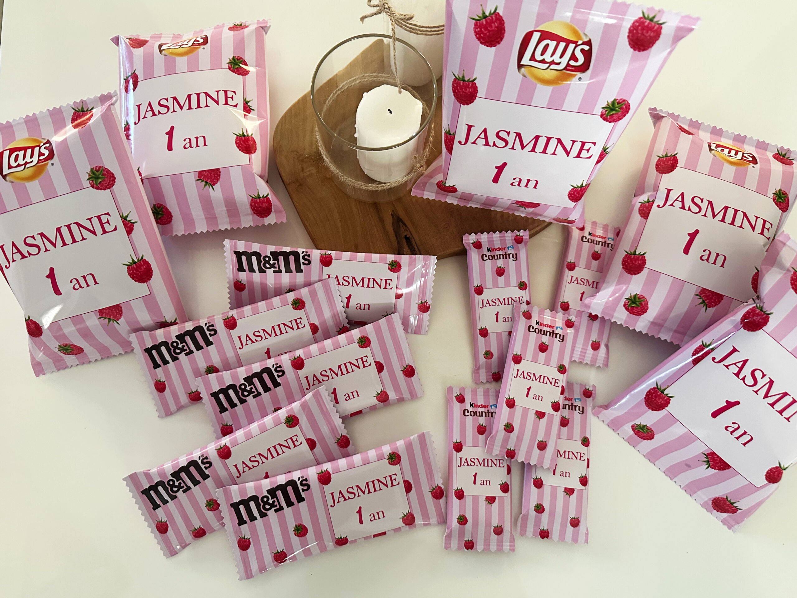 Confiseries - Thème Framboise