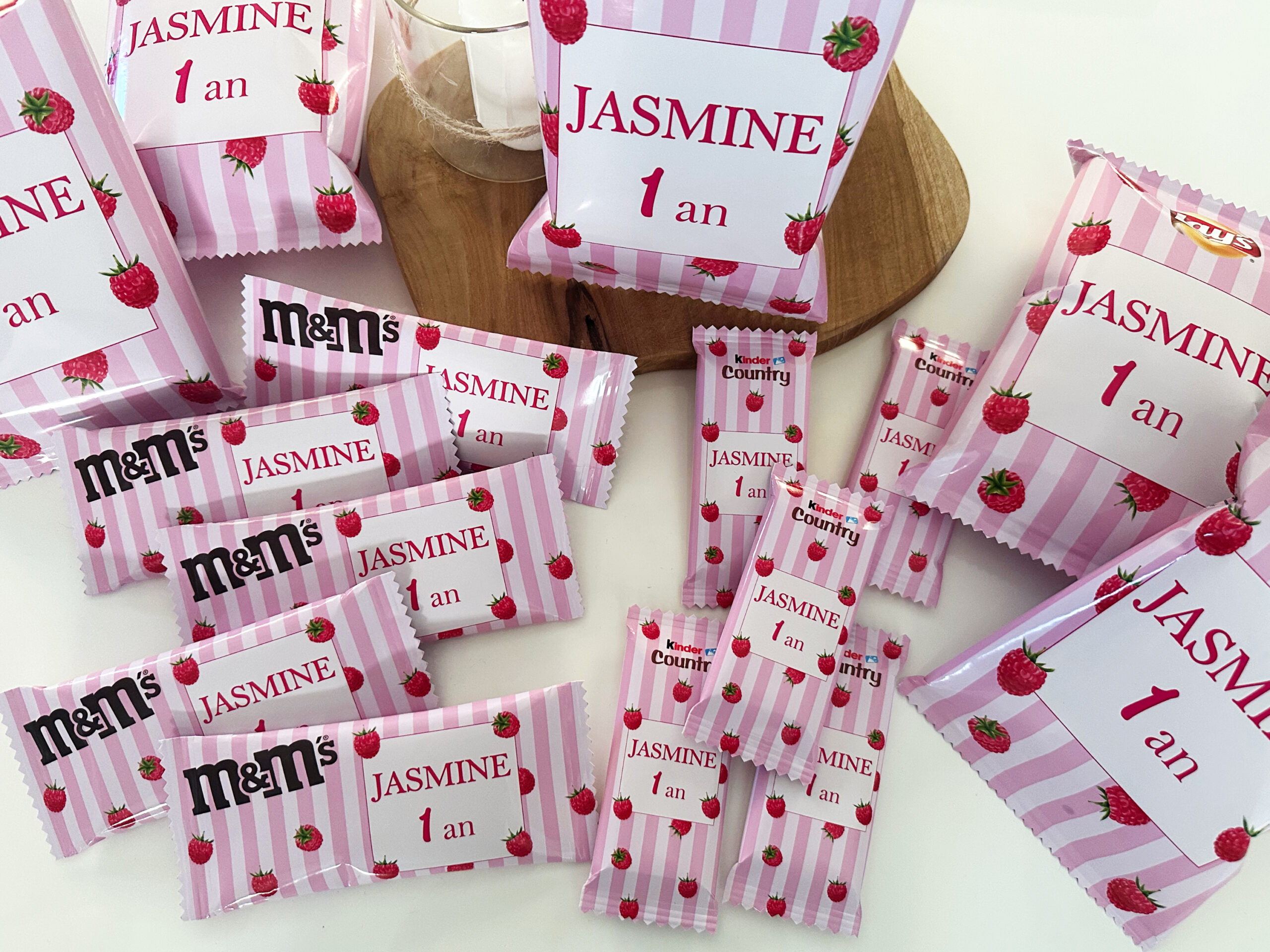 Confiseries - Thème Framboise