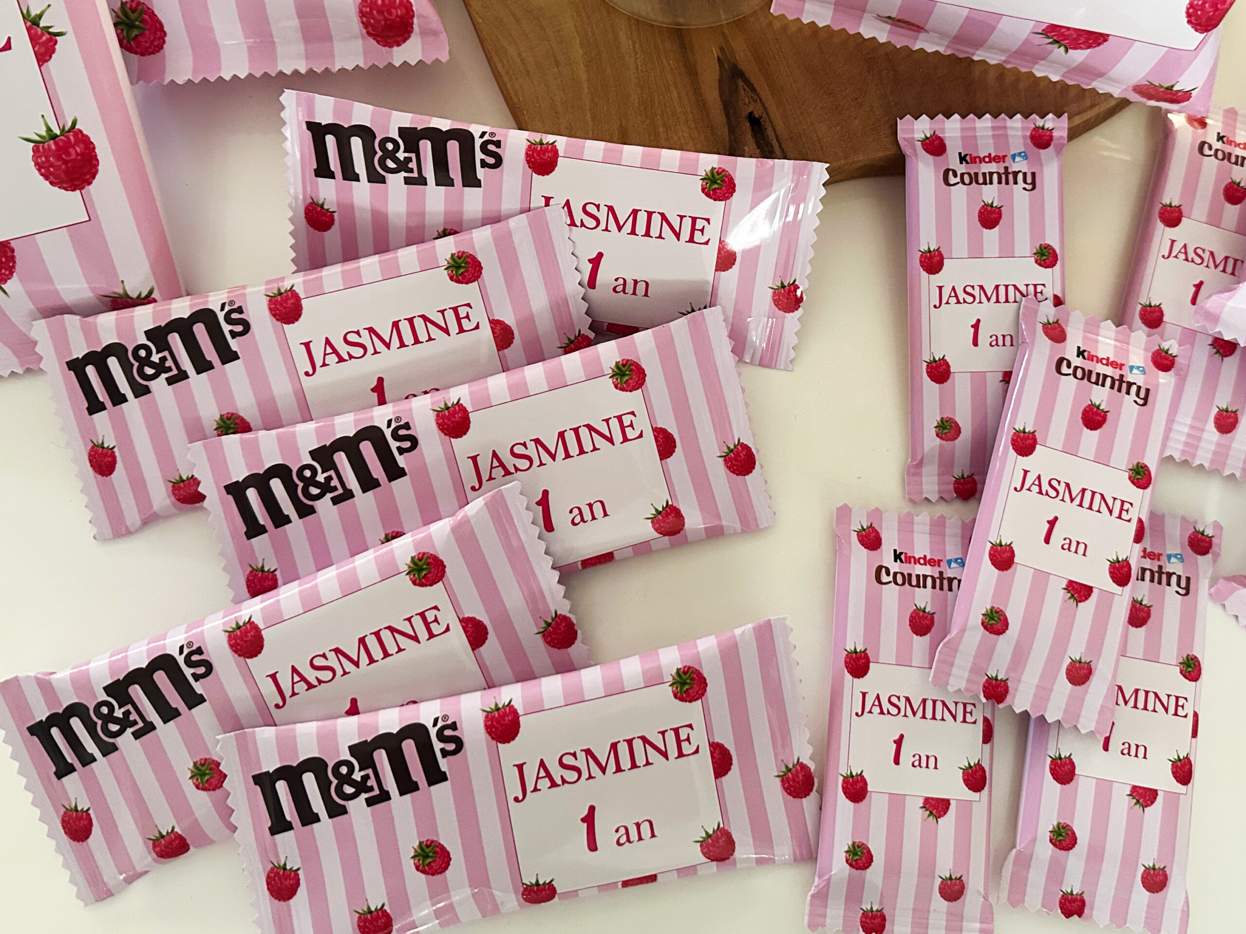 Confiseries - Thème Framboise