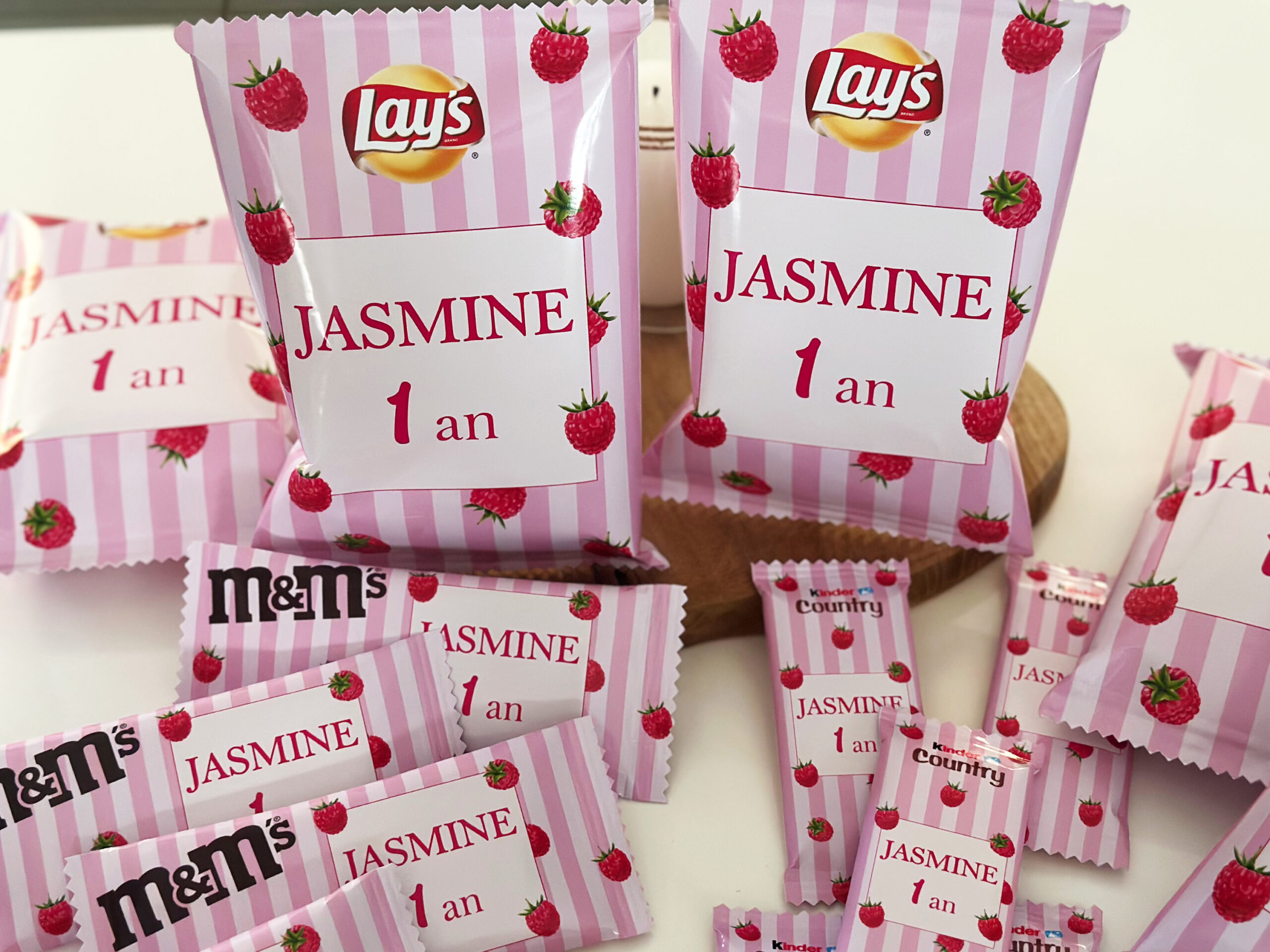 Confiseries - Thème Framboise