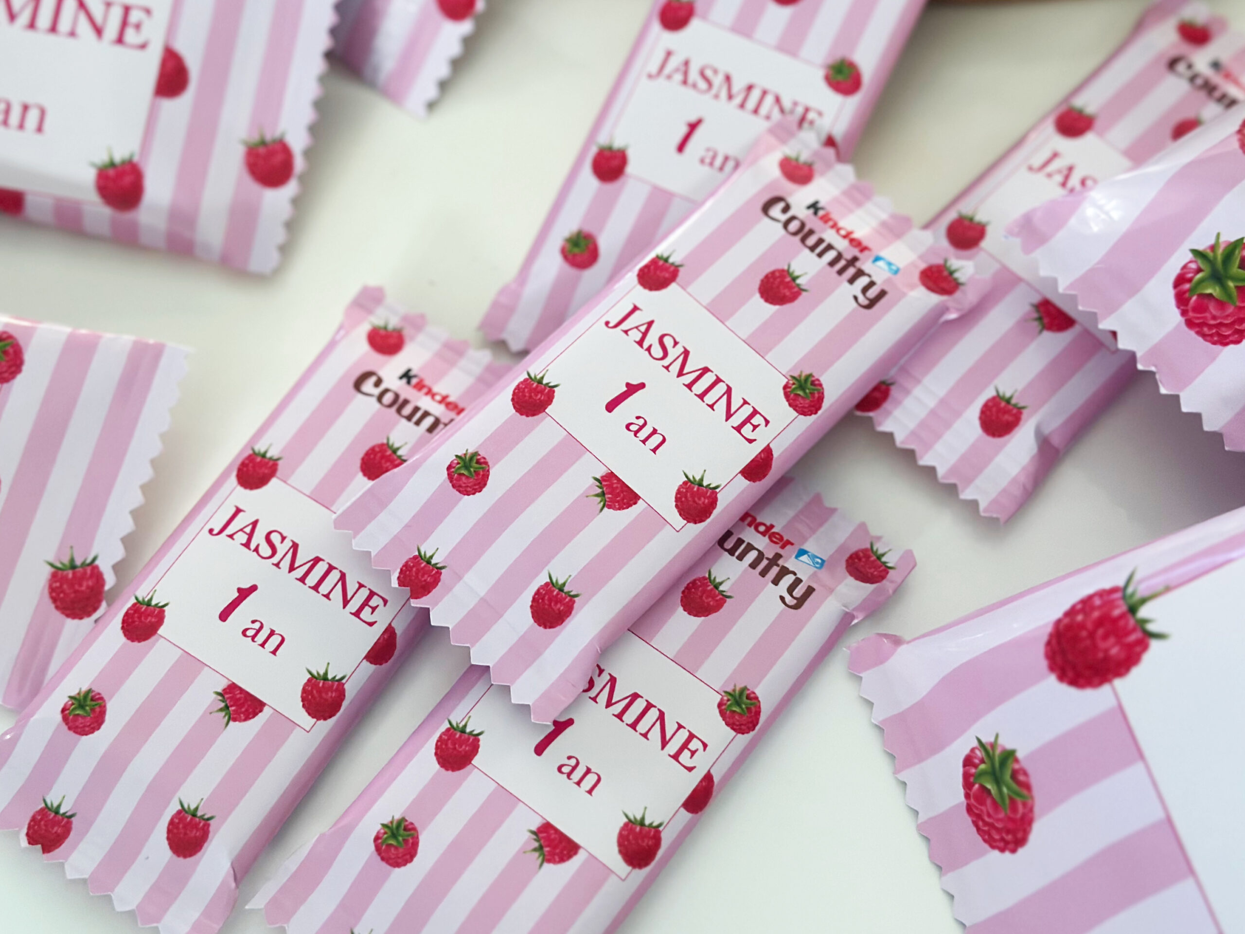 Confiseries - Thème Framboise