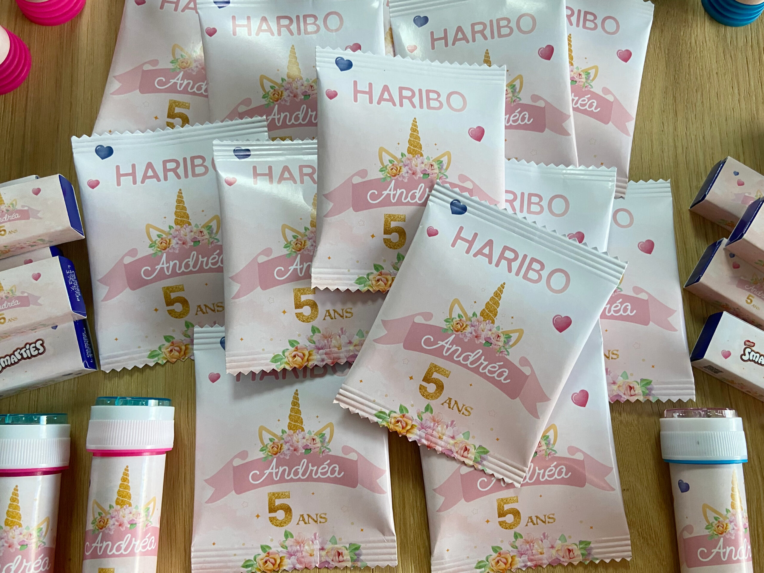 Confiseries - Thème Licorne