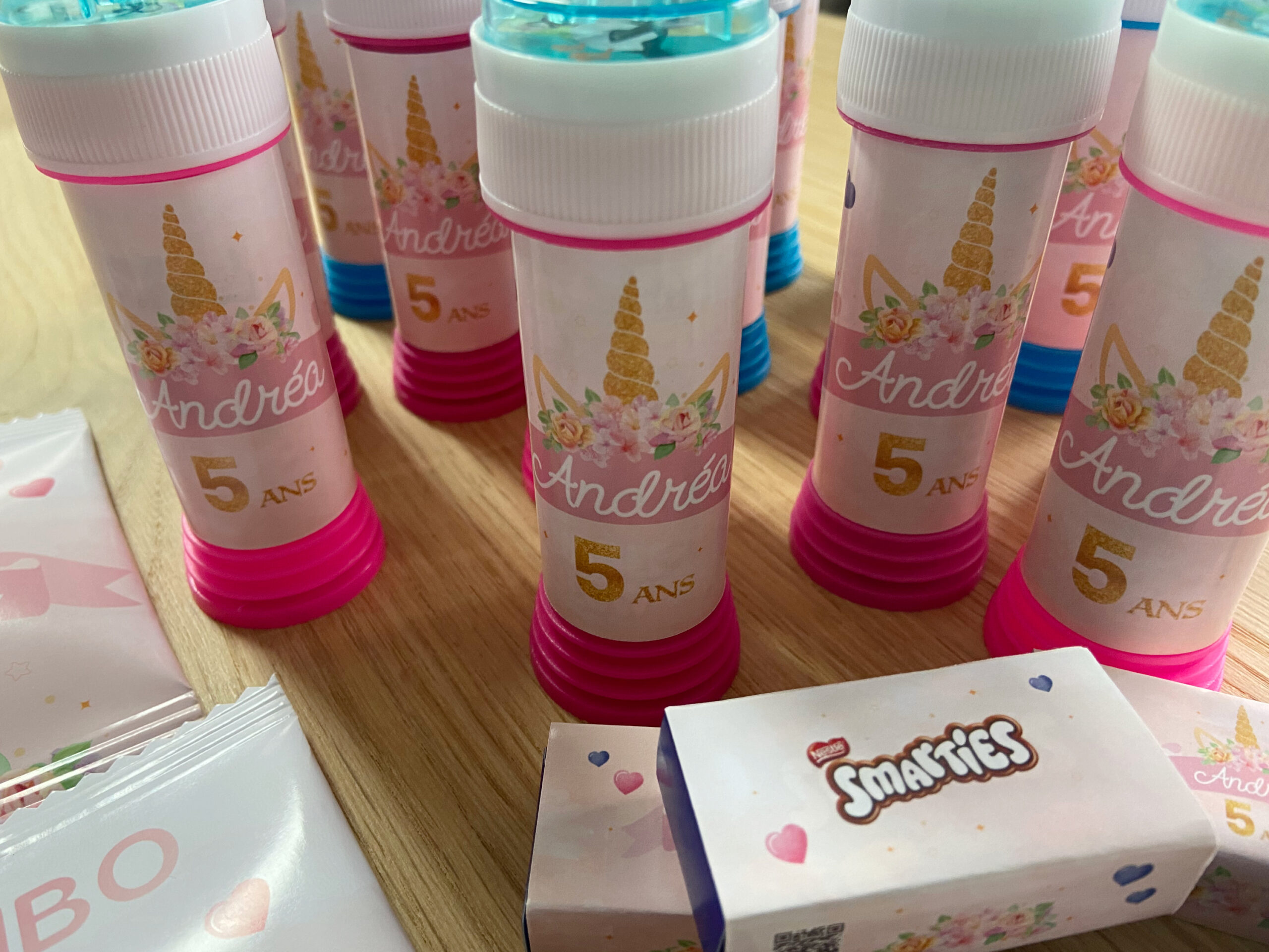 Confiseries - Thème Licorne