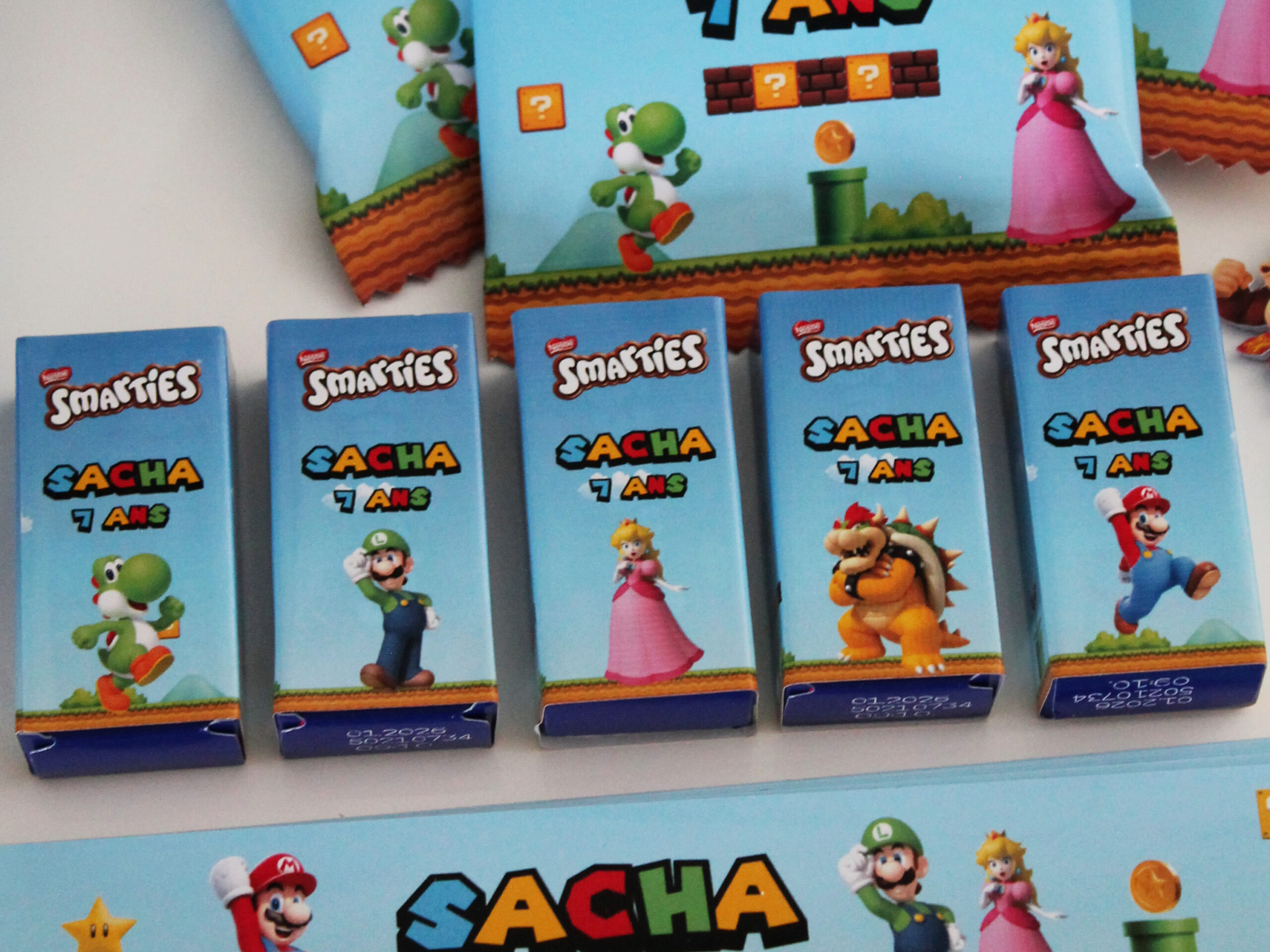 Confiseries - Thème Mario