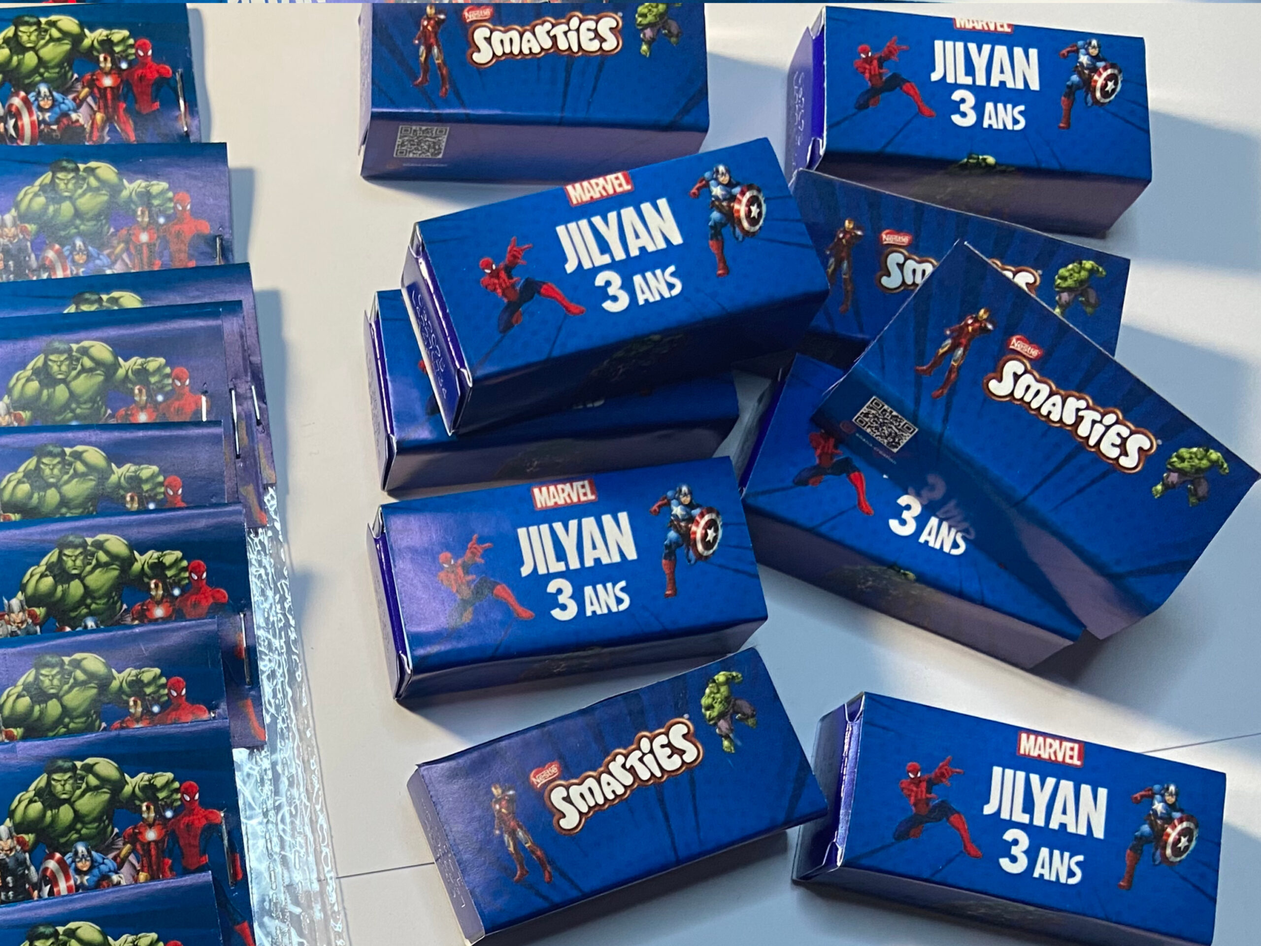 Confiseries - Thème Super-Héros Marvel