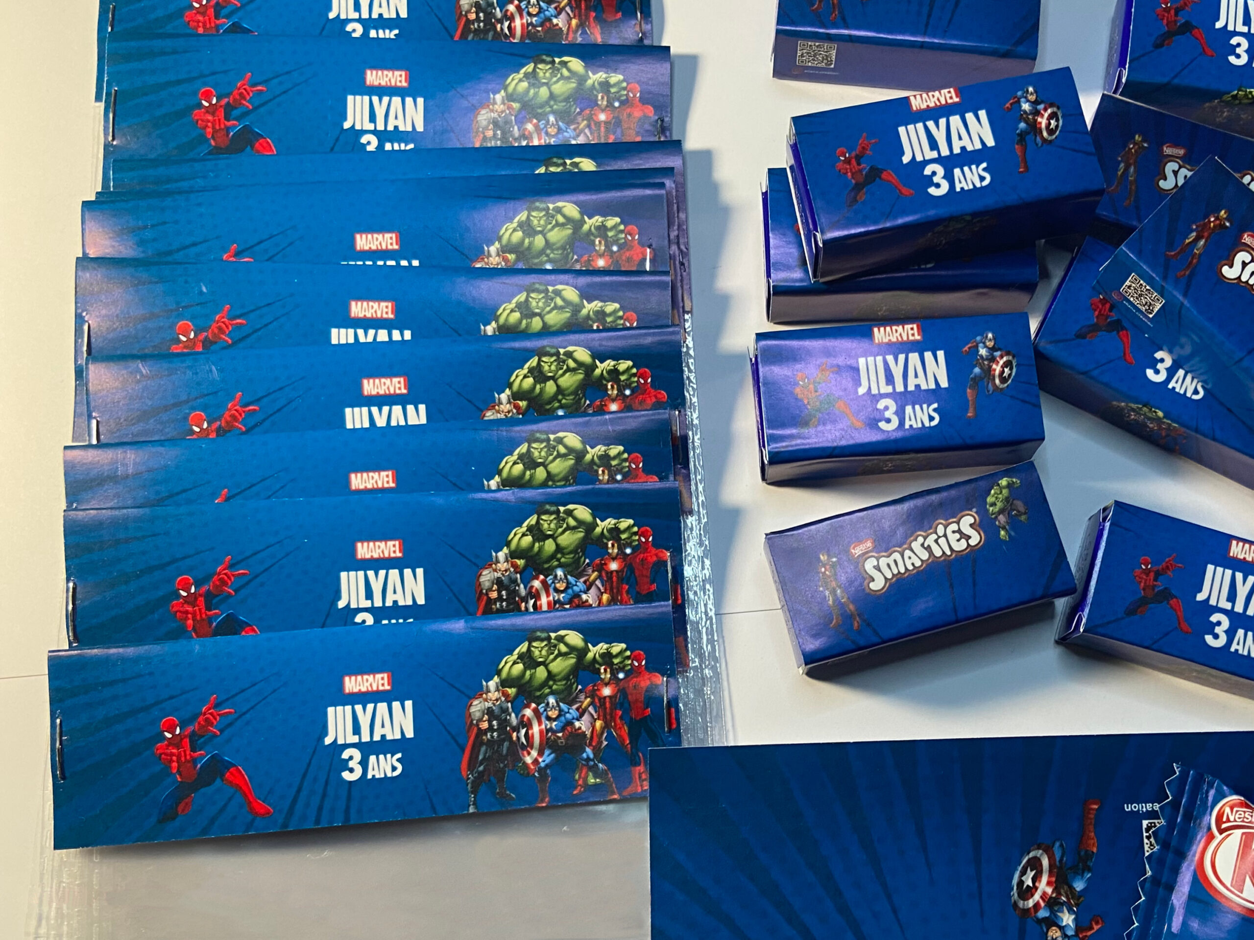 Confiseries - Thème Super-Héros Marvel