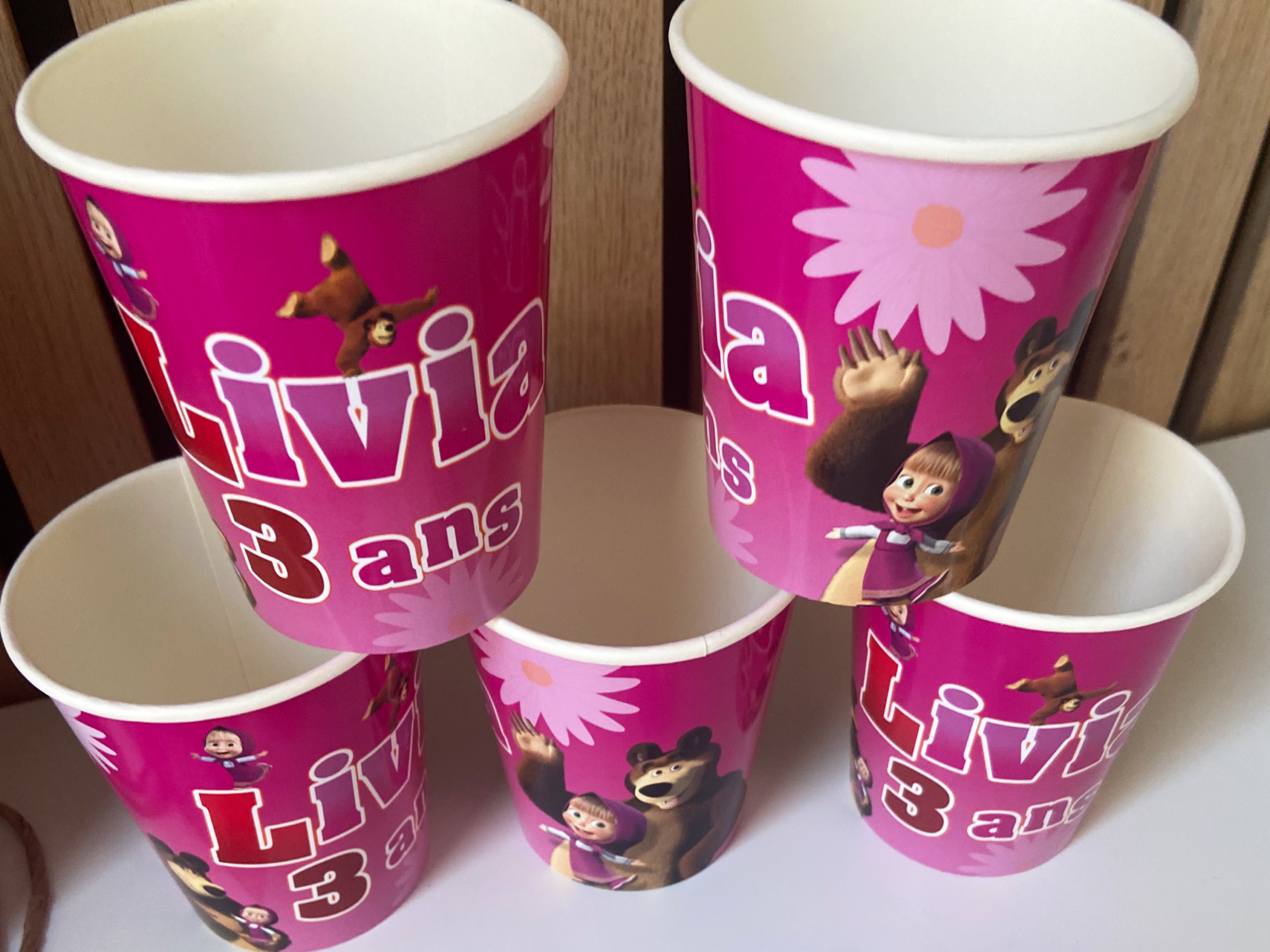 Confiseries - Thème Masha et Michka