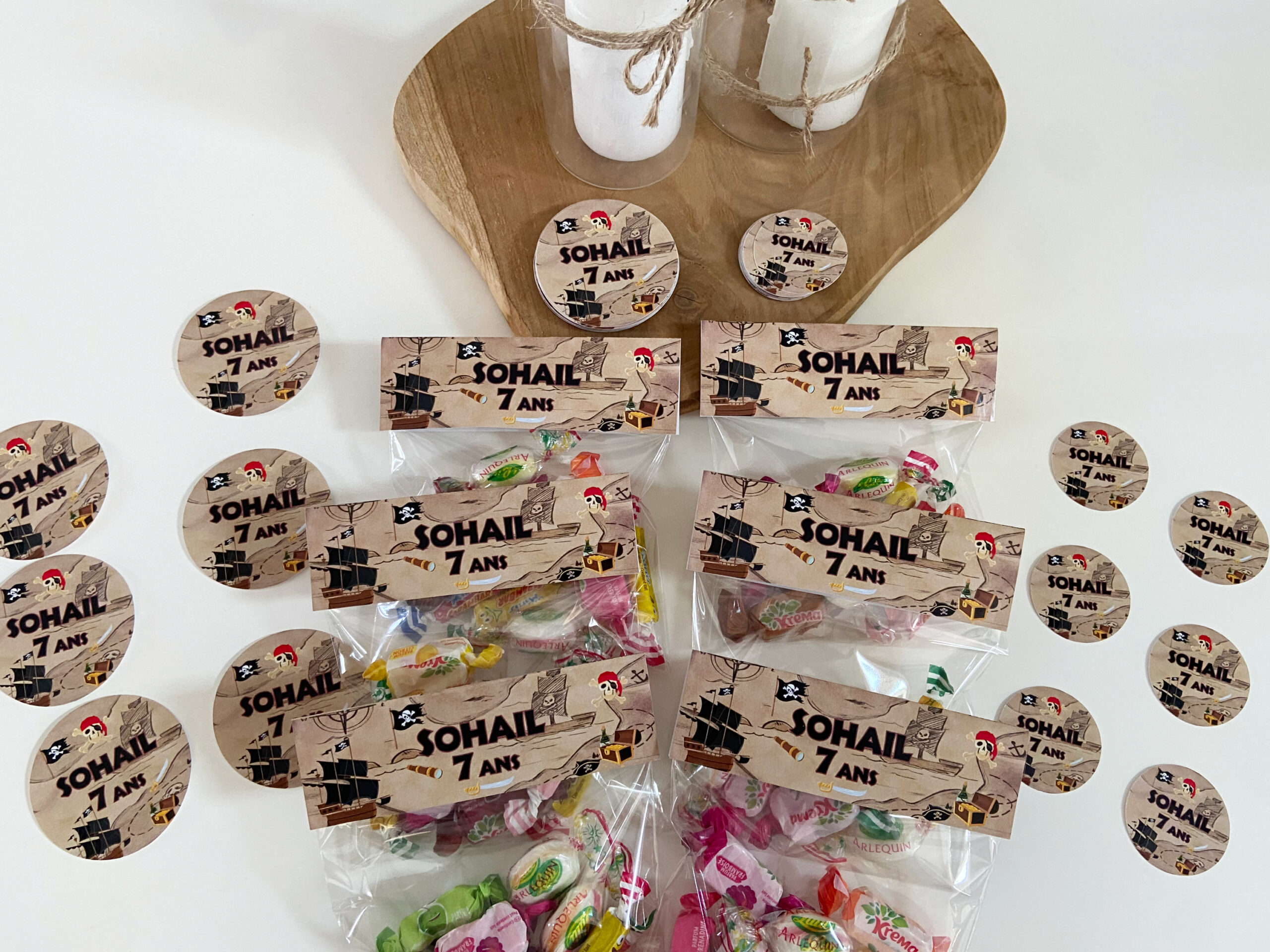 Confiseries - Thème Pirates