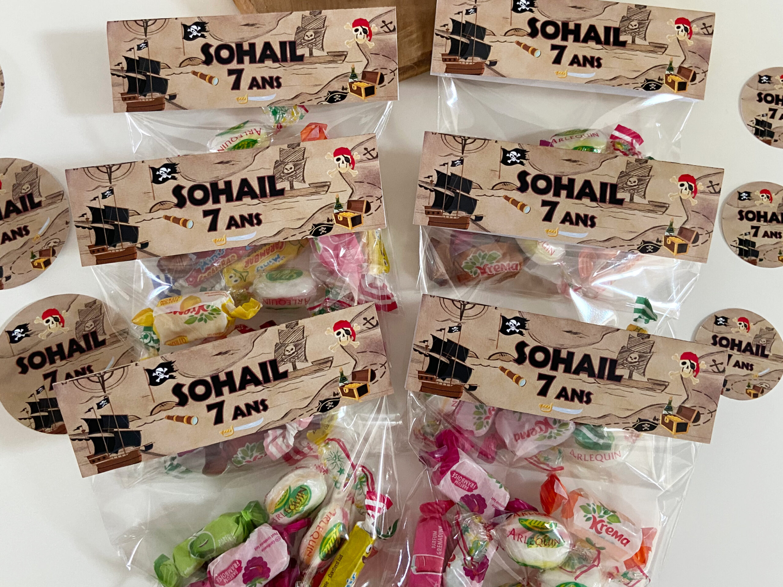 Confiseries - Thème Pirates