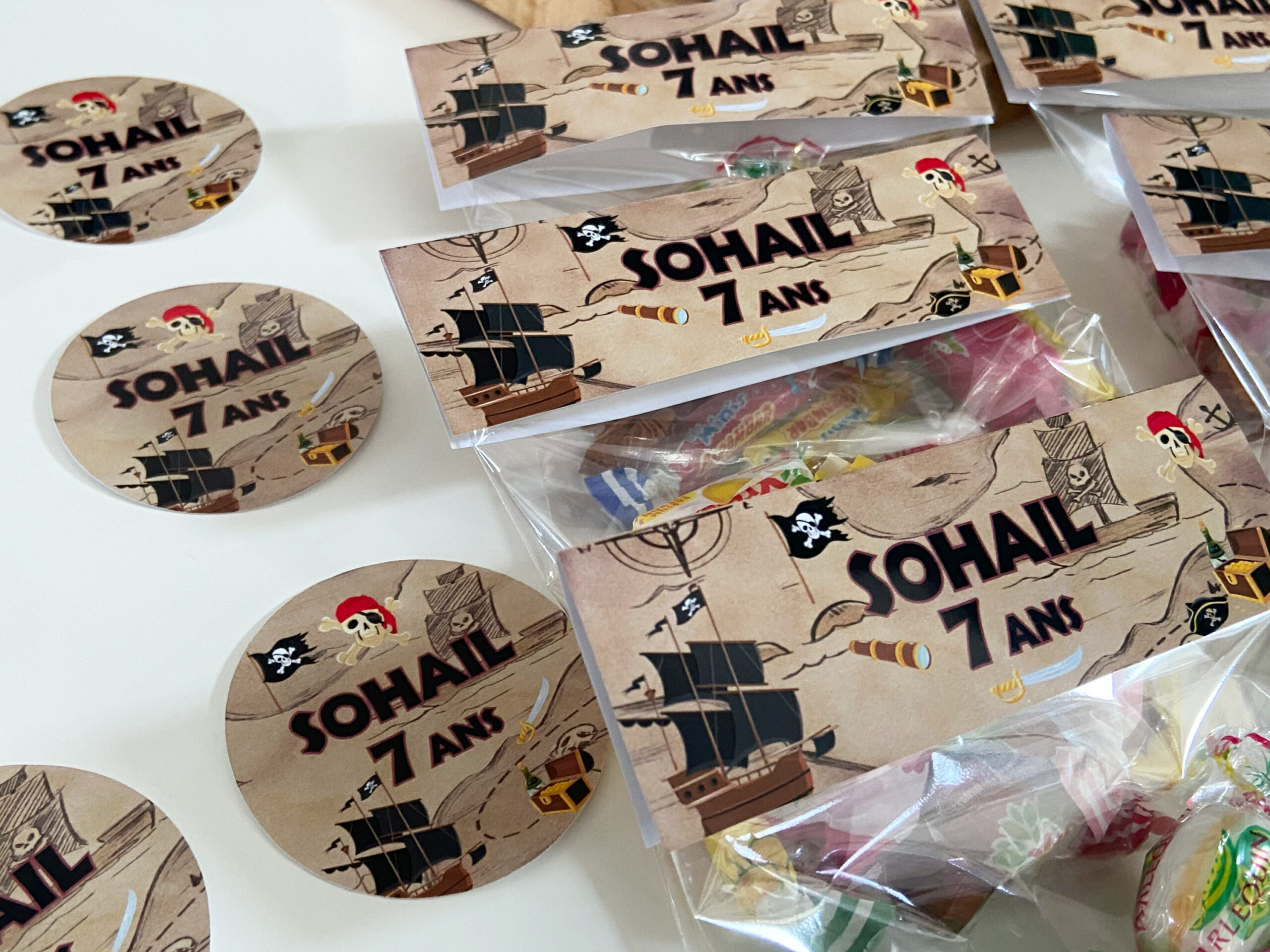 Confiseries - Thème Pirates