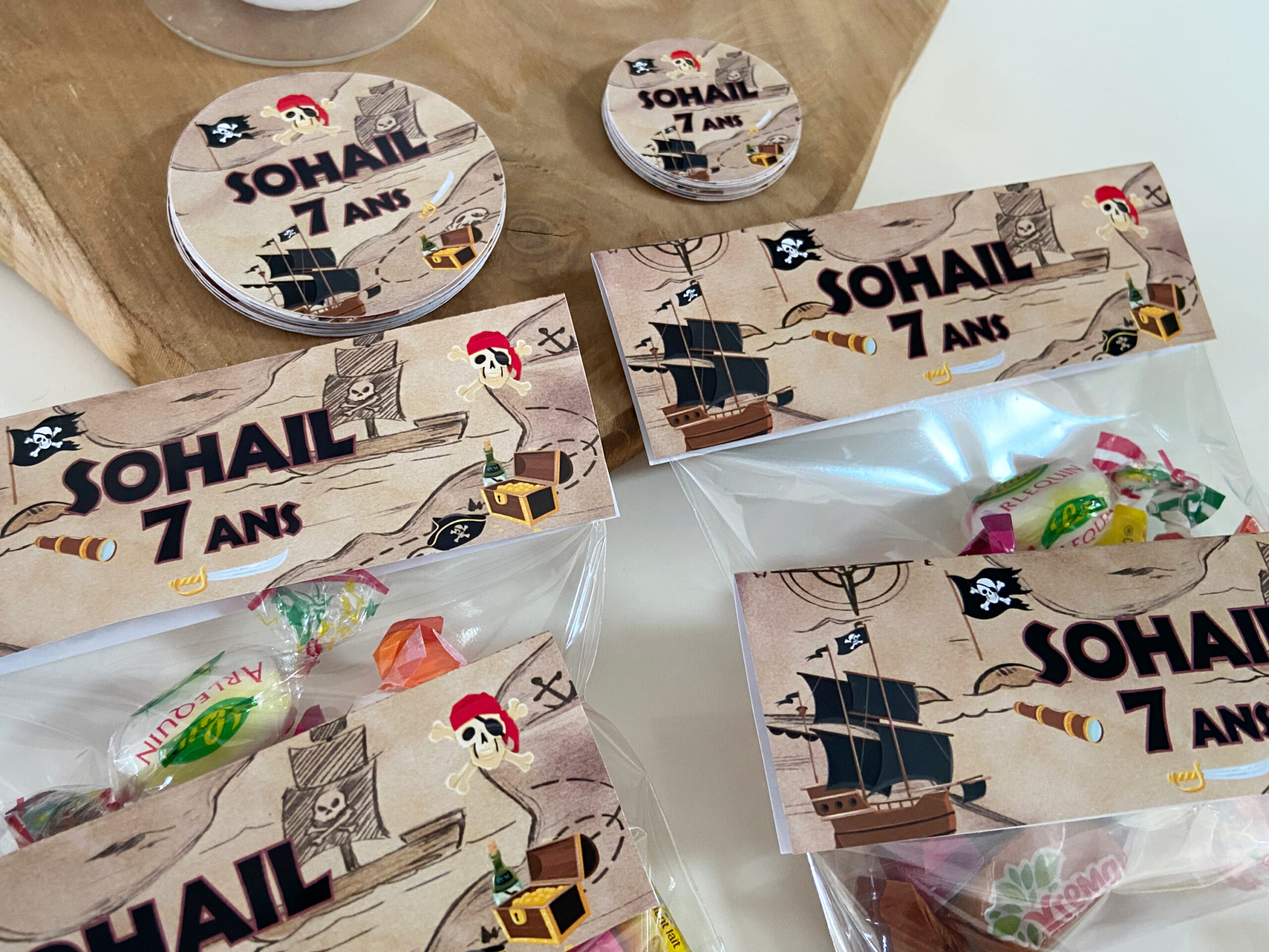 Confiseries - Thème Pirates