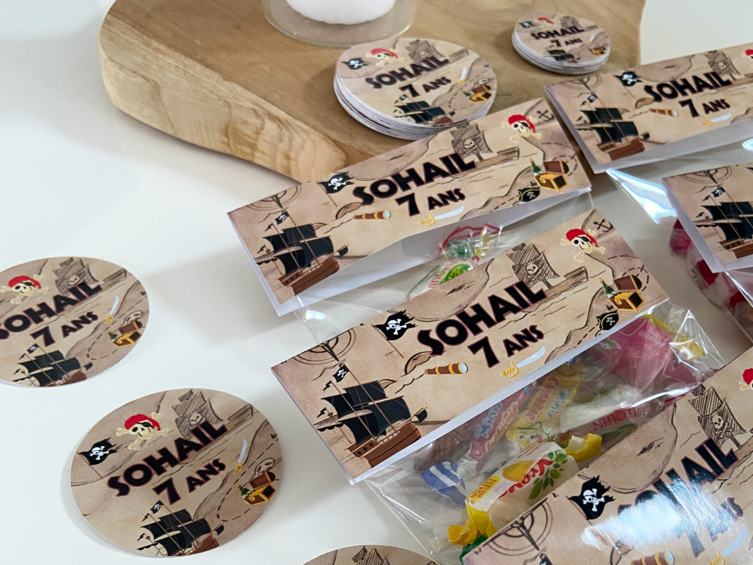 Confiseries - Thème Pirates