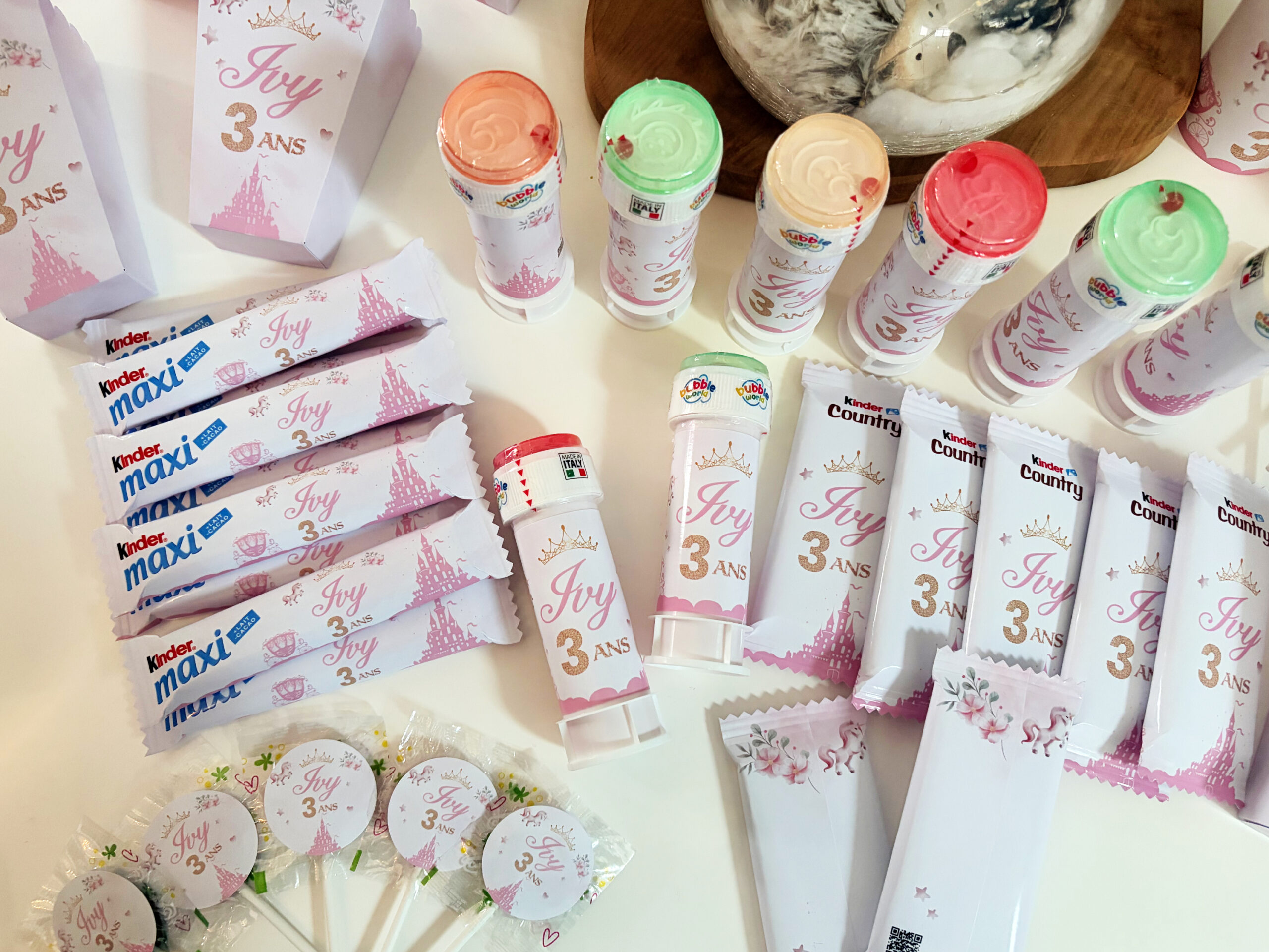 Confiseries - Thème Princesse