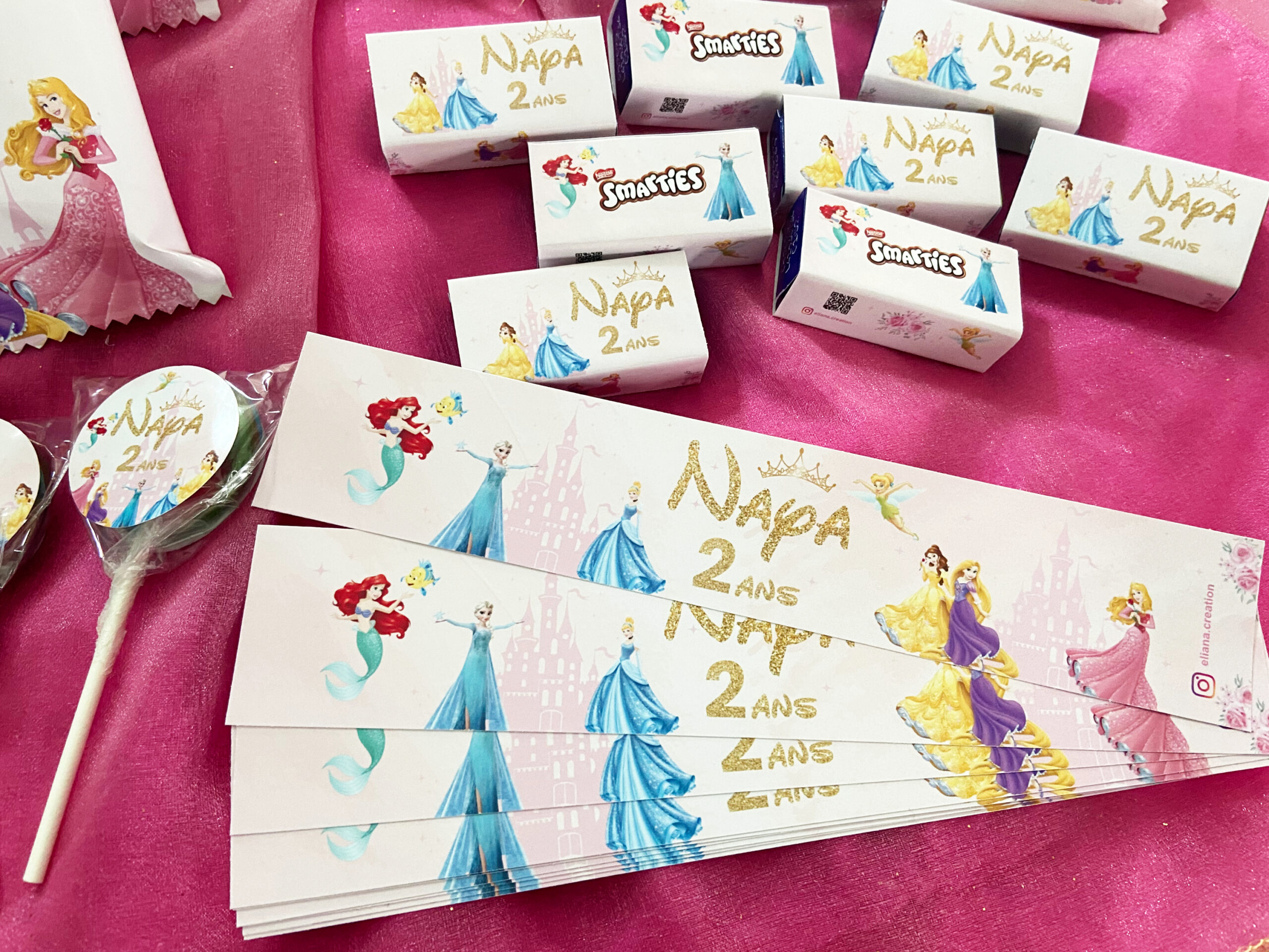 Confiseries - Thème Princesses Disney