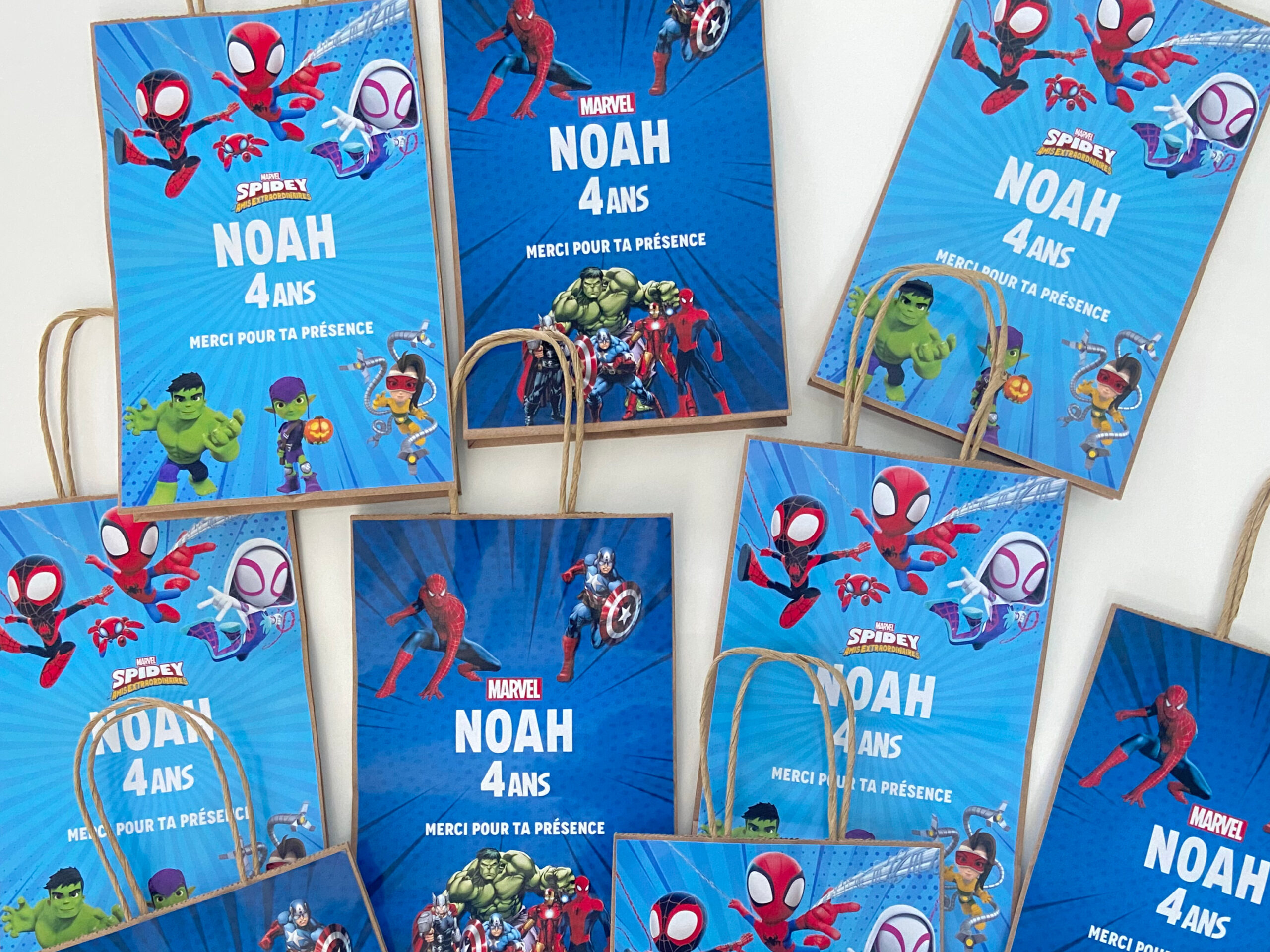 Confiseries - Thème Spidey et ses amis