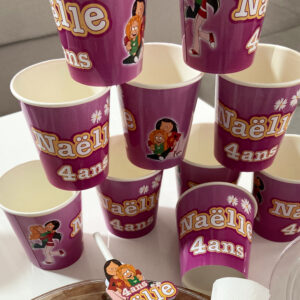 Gobelets personnalisés - Thème Les Sisters