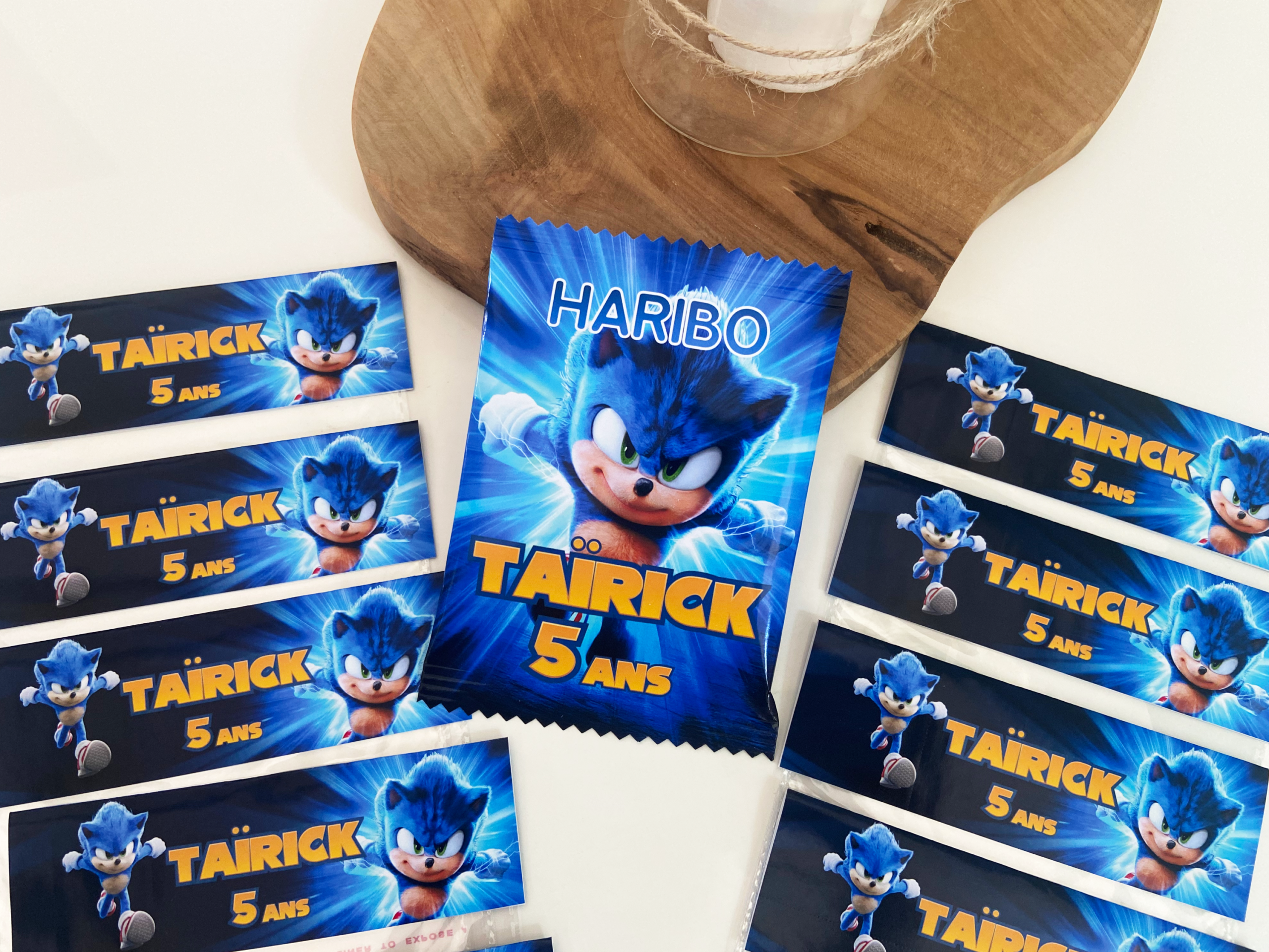 Confiserie - Thème Sonic