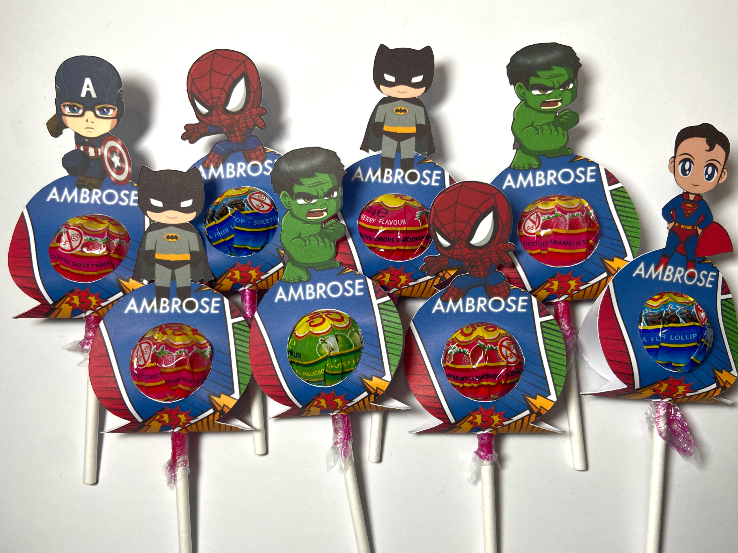 Confiseries - Thème Super-Héros Marvel