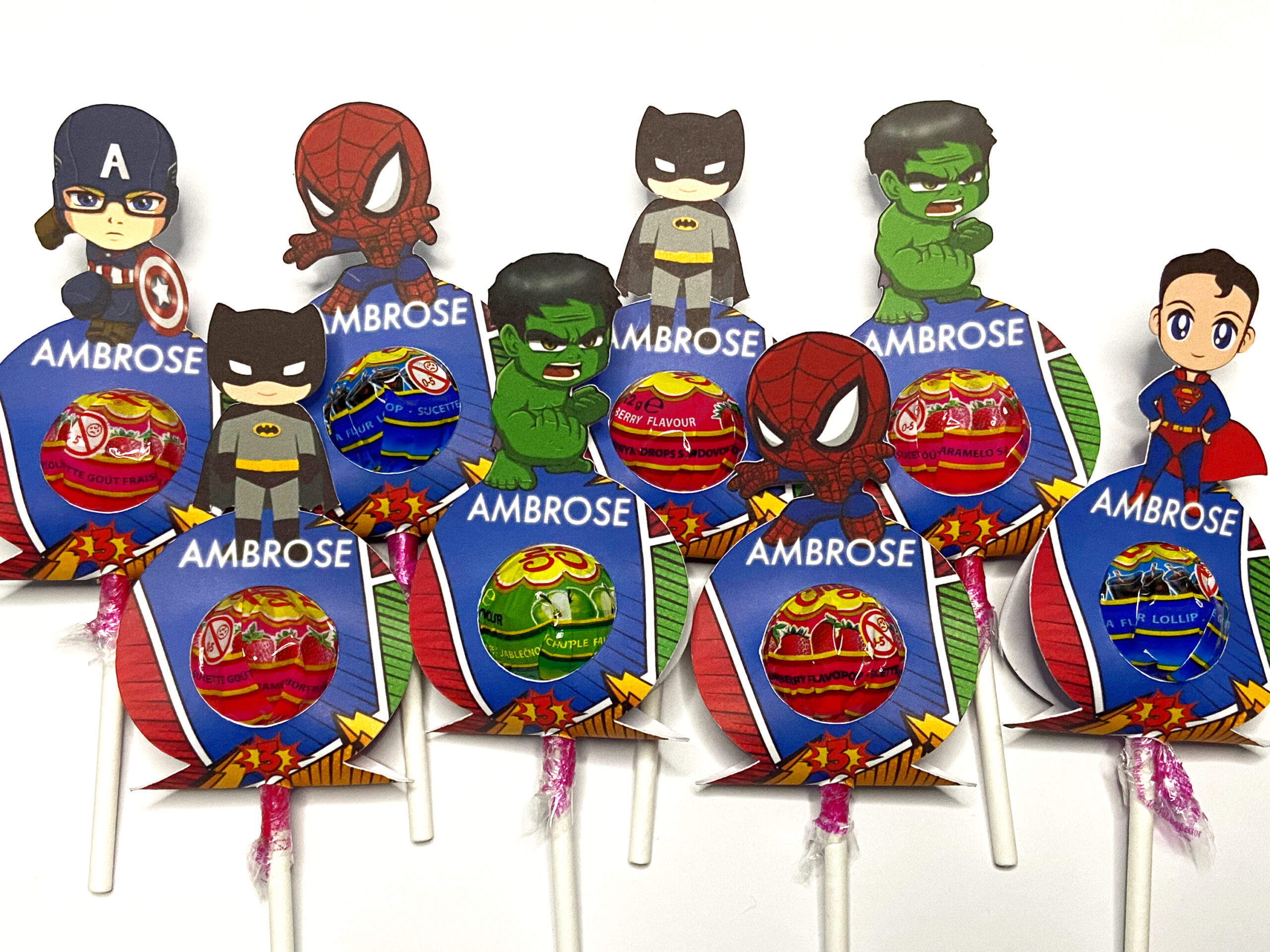 Confiseries - Thème Super-Héros Marvel