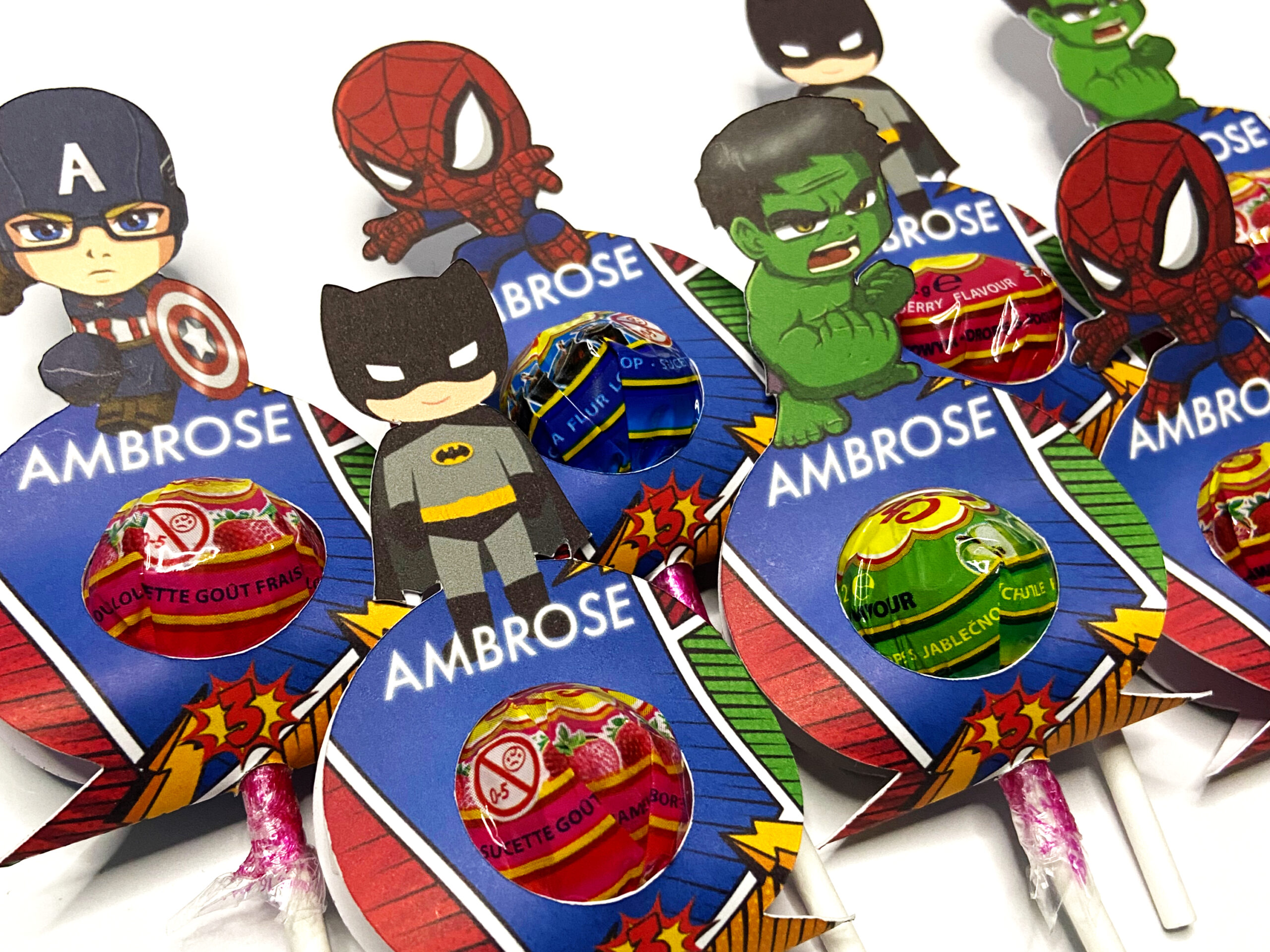 Confiseries - Thème Super-Héros Marvel