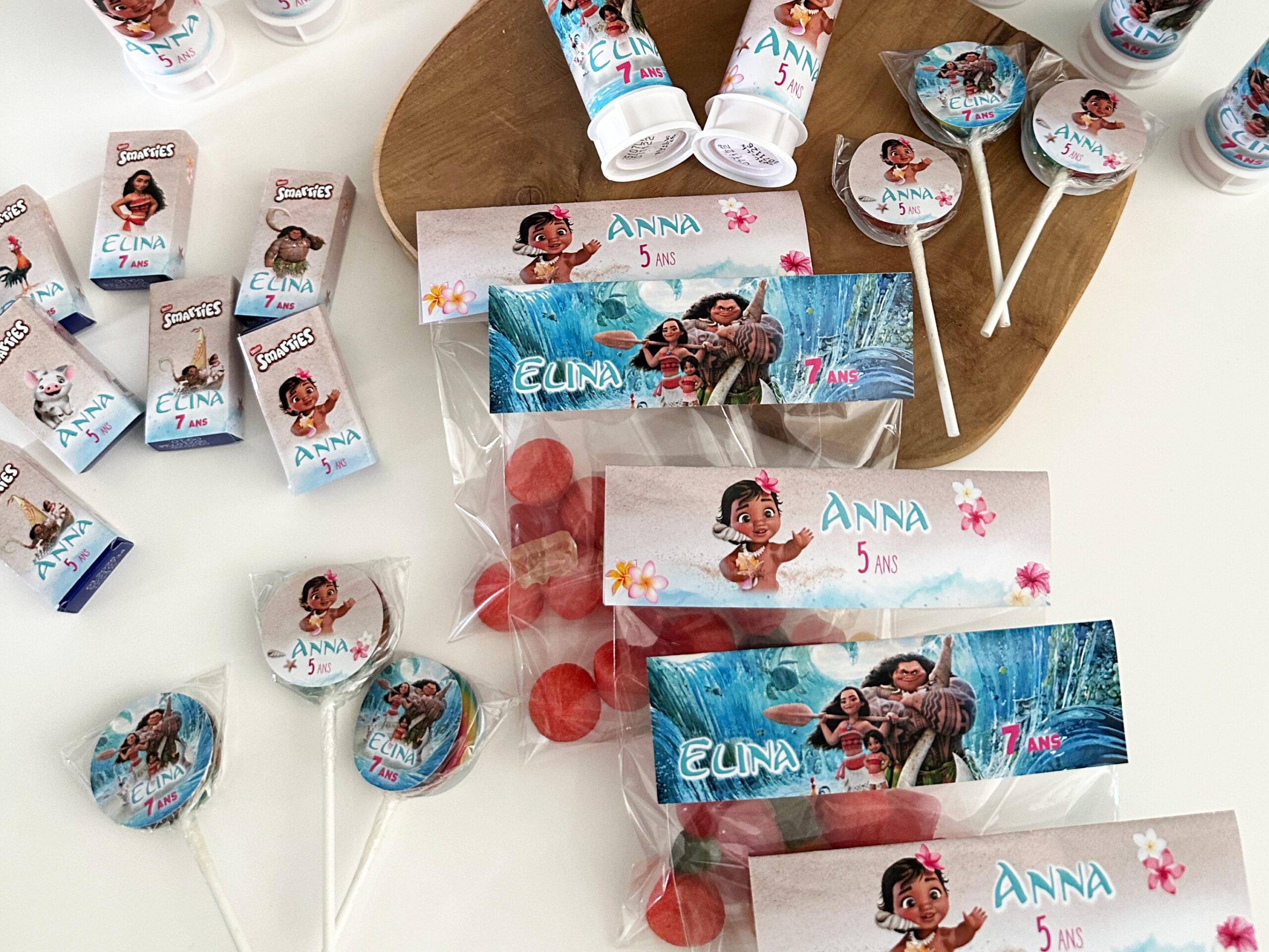 Confiseries - Thème Vaiana