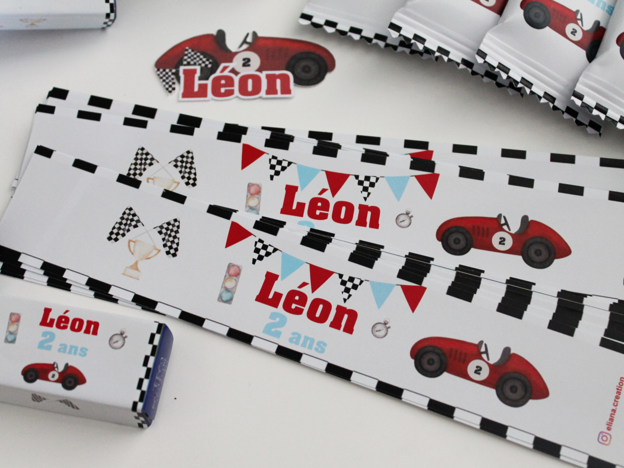 Confiserie personnalisée - Thème voiture