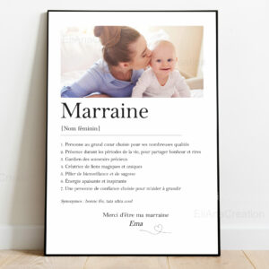 Affiche - Définition Marraine