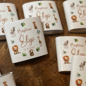 Carré de chocolat à personnaliser