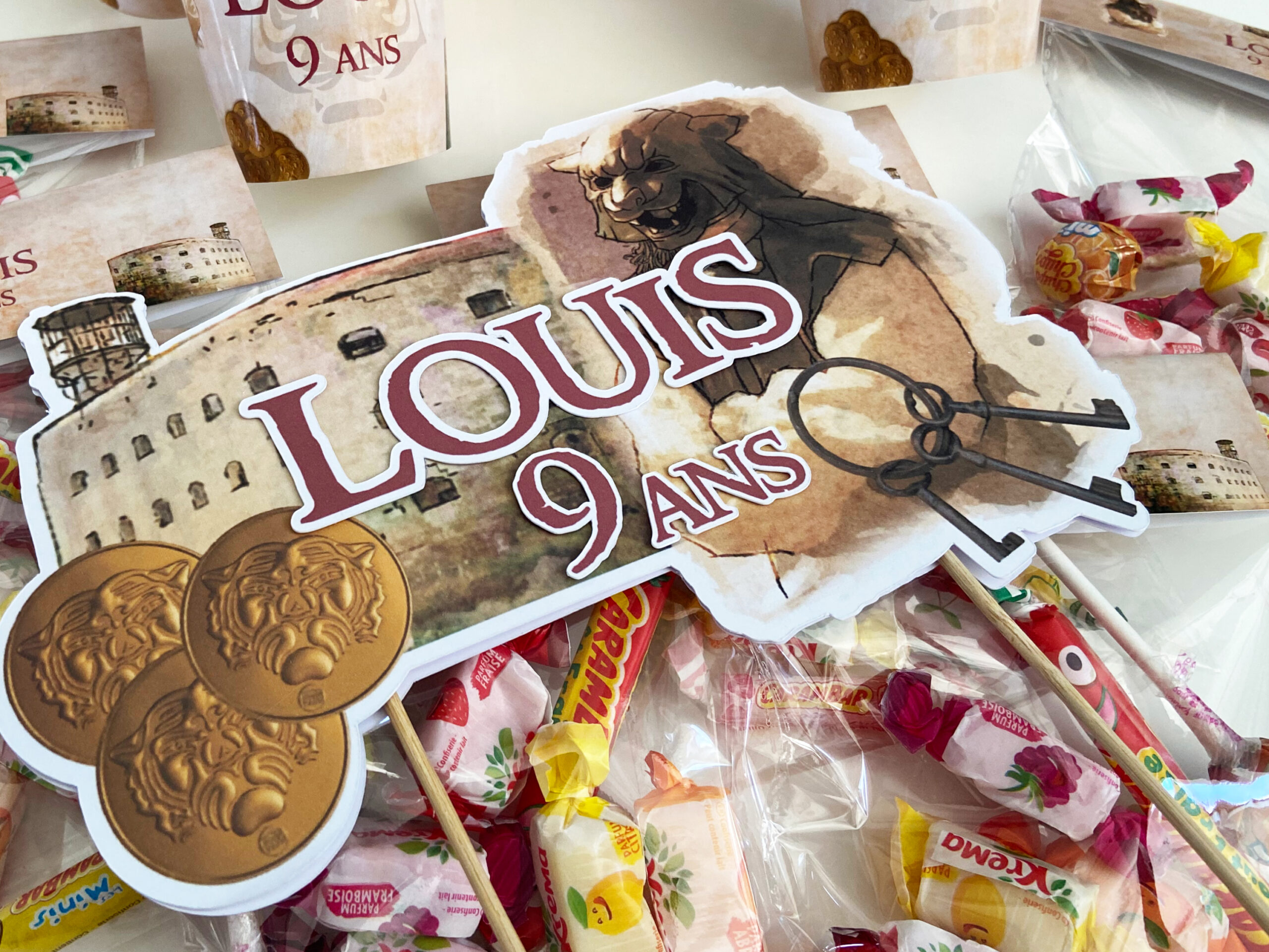 Confiseries - Thème Fort Boyard