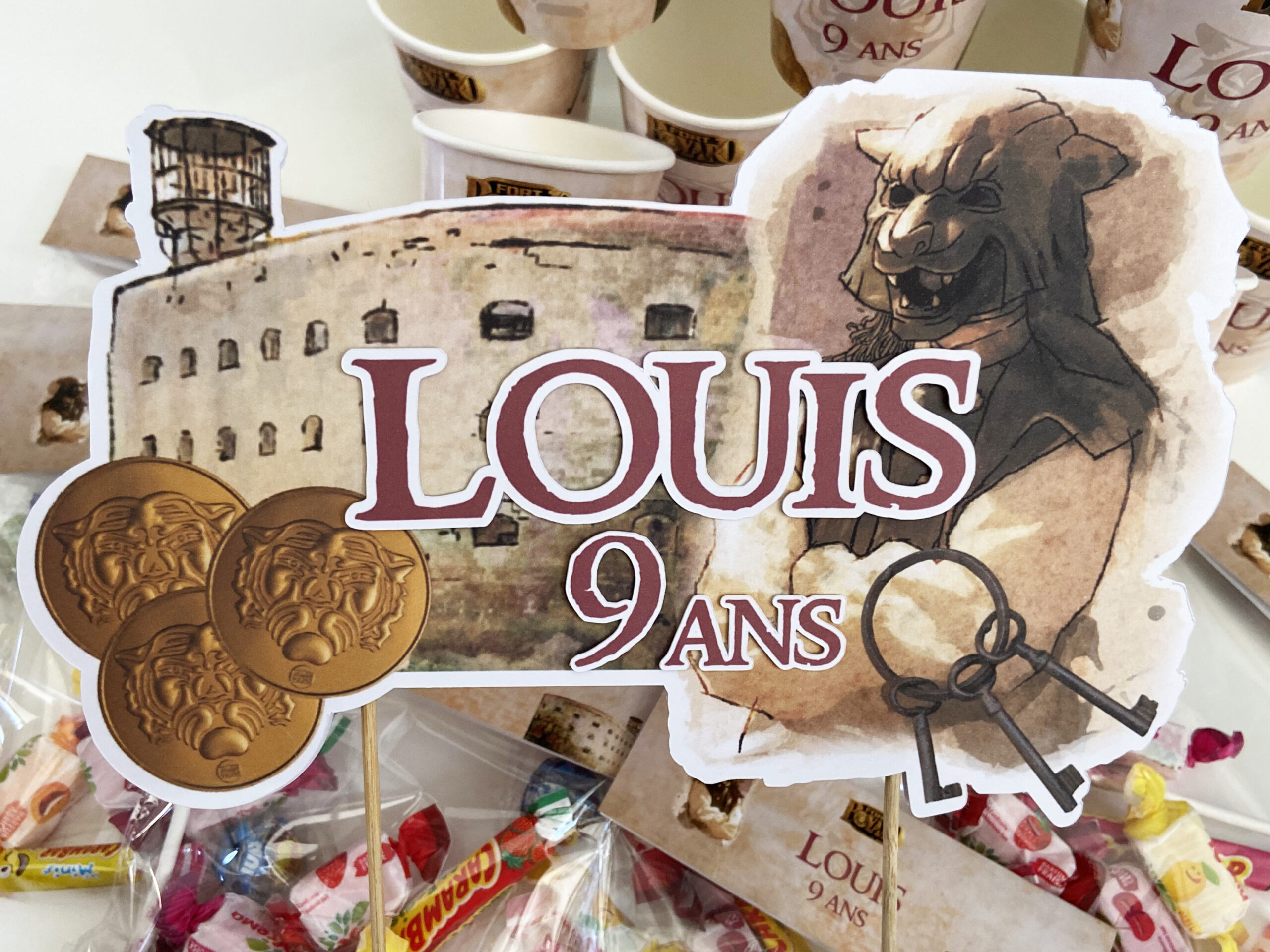 Confiseries - Thème Fort Boyard