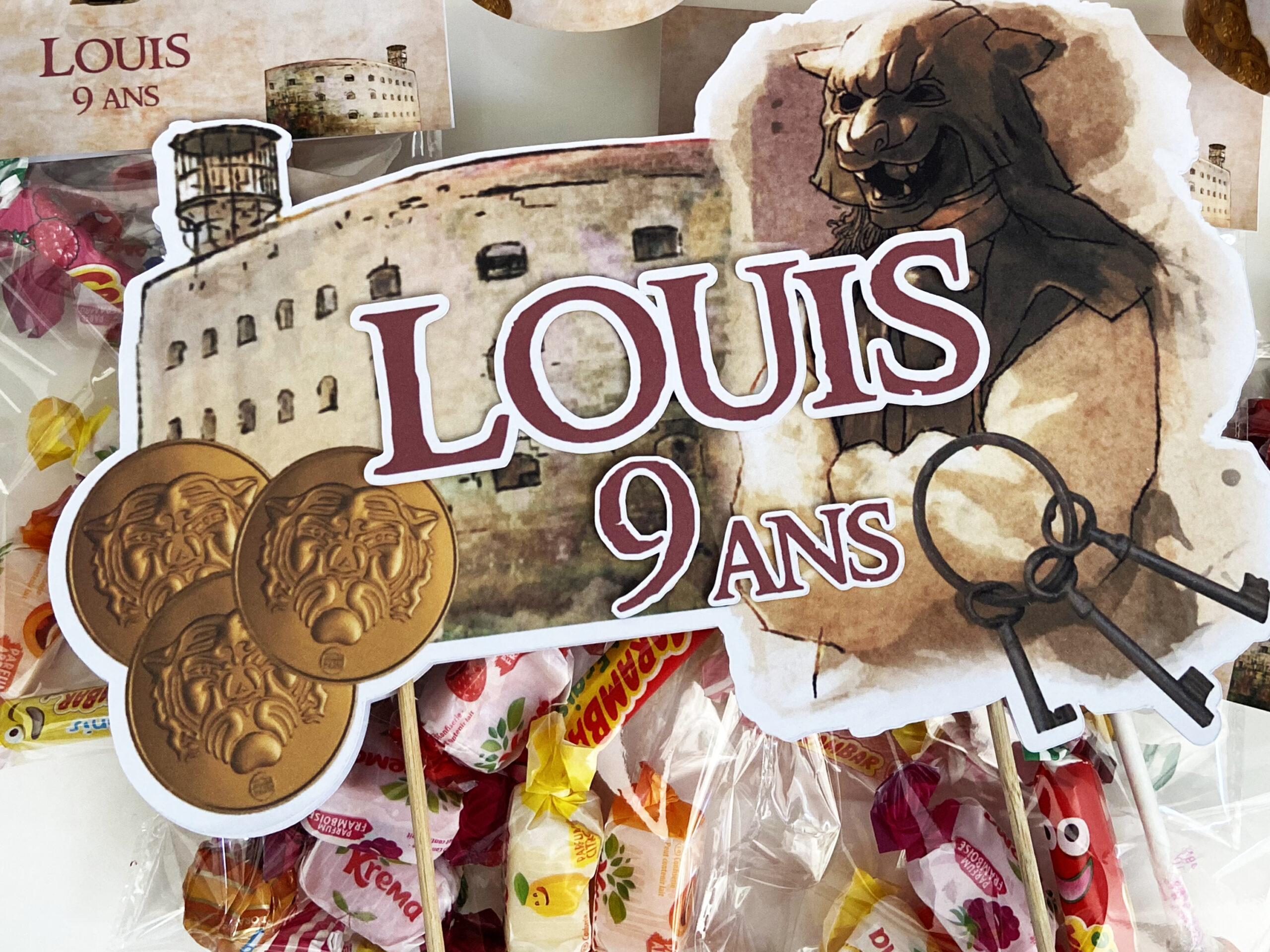 Confiseries - Thème Fort Boyard